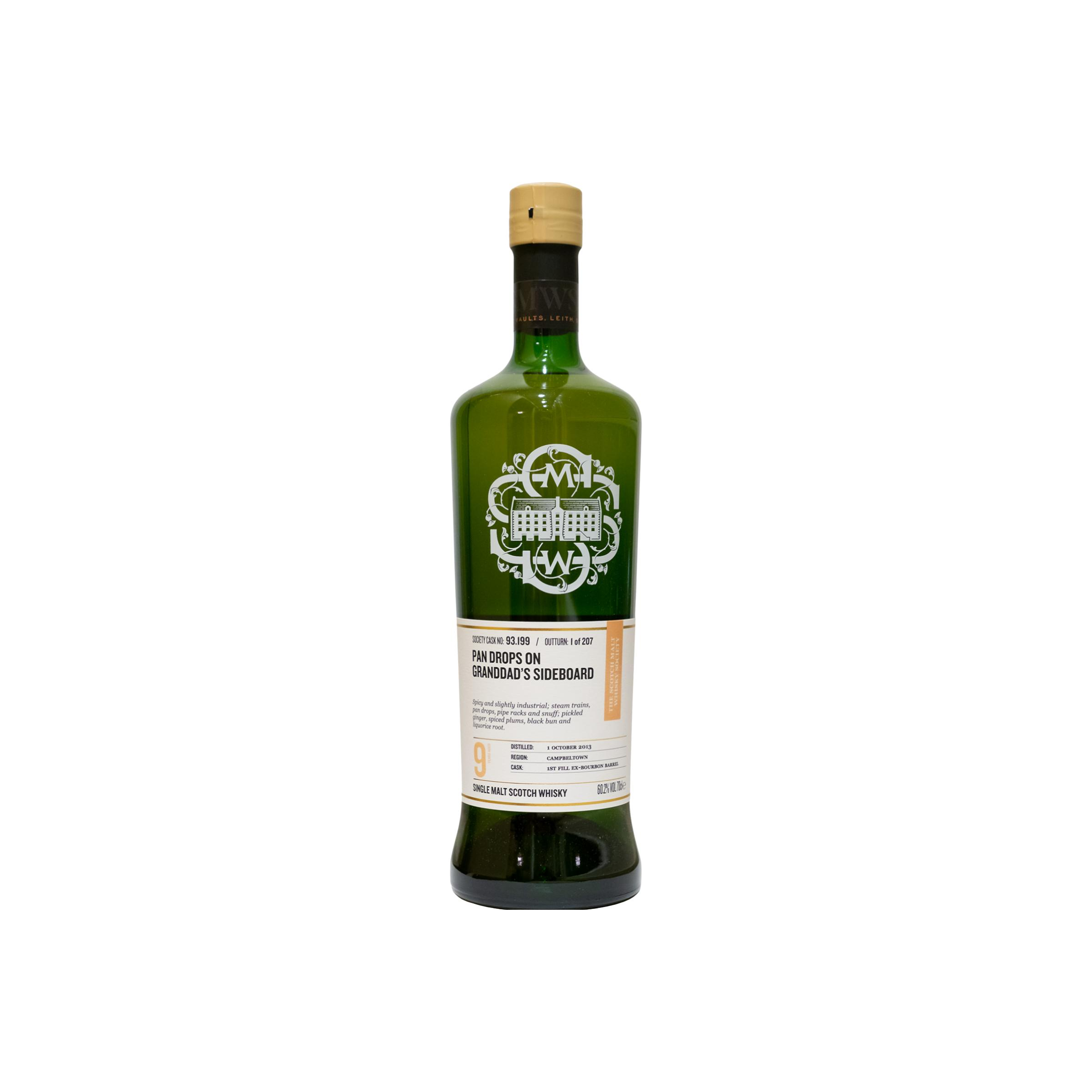 The Scotch Malt Whisky Society 2013 9 Years Single Malt Whisky