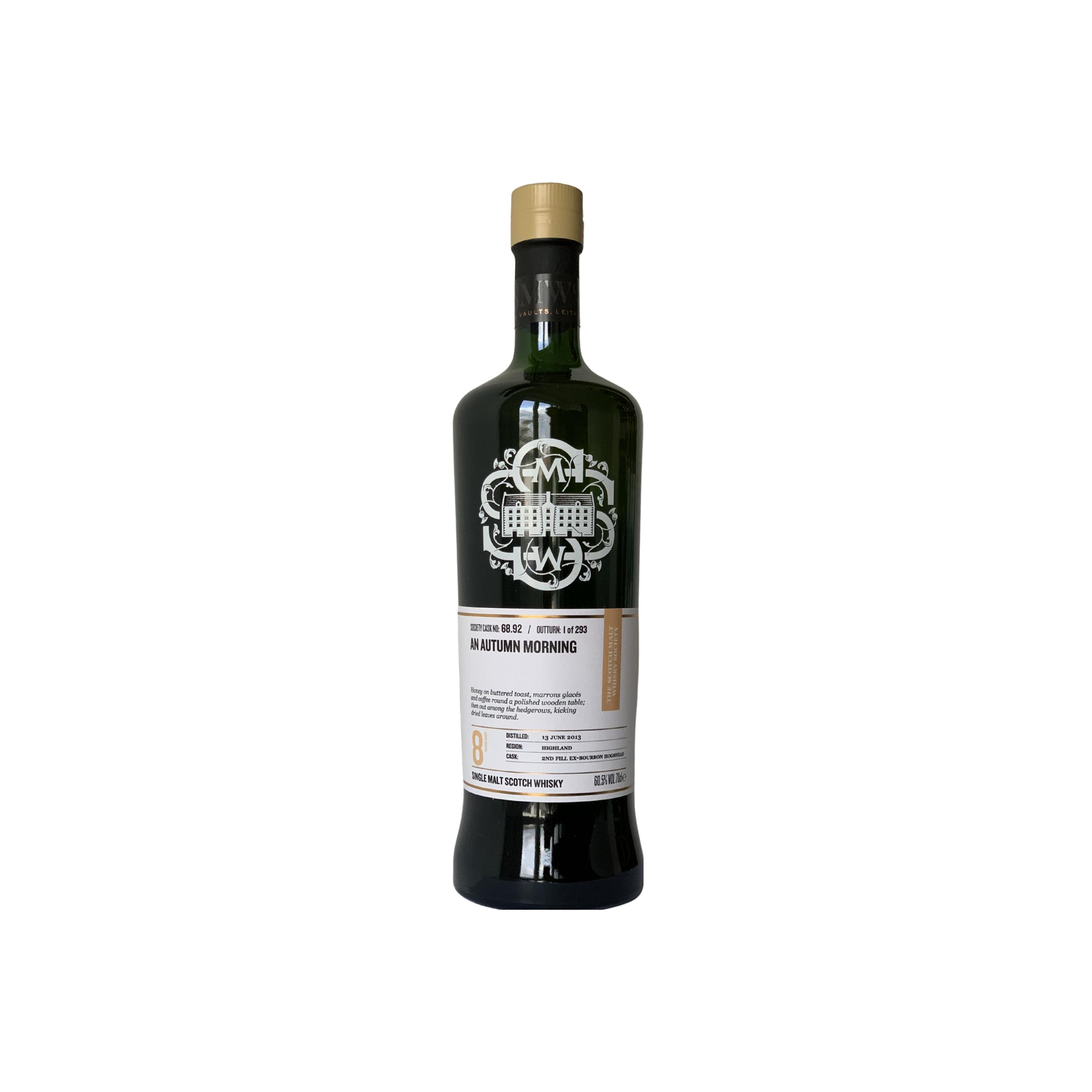 The Scotch Malt Whisky Society 2013 8 Years Single Malt Whisky
