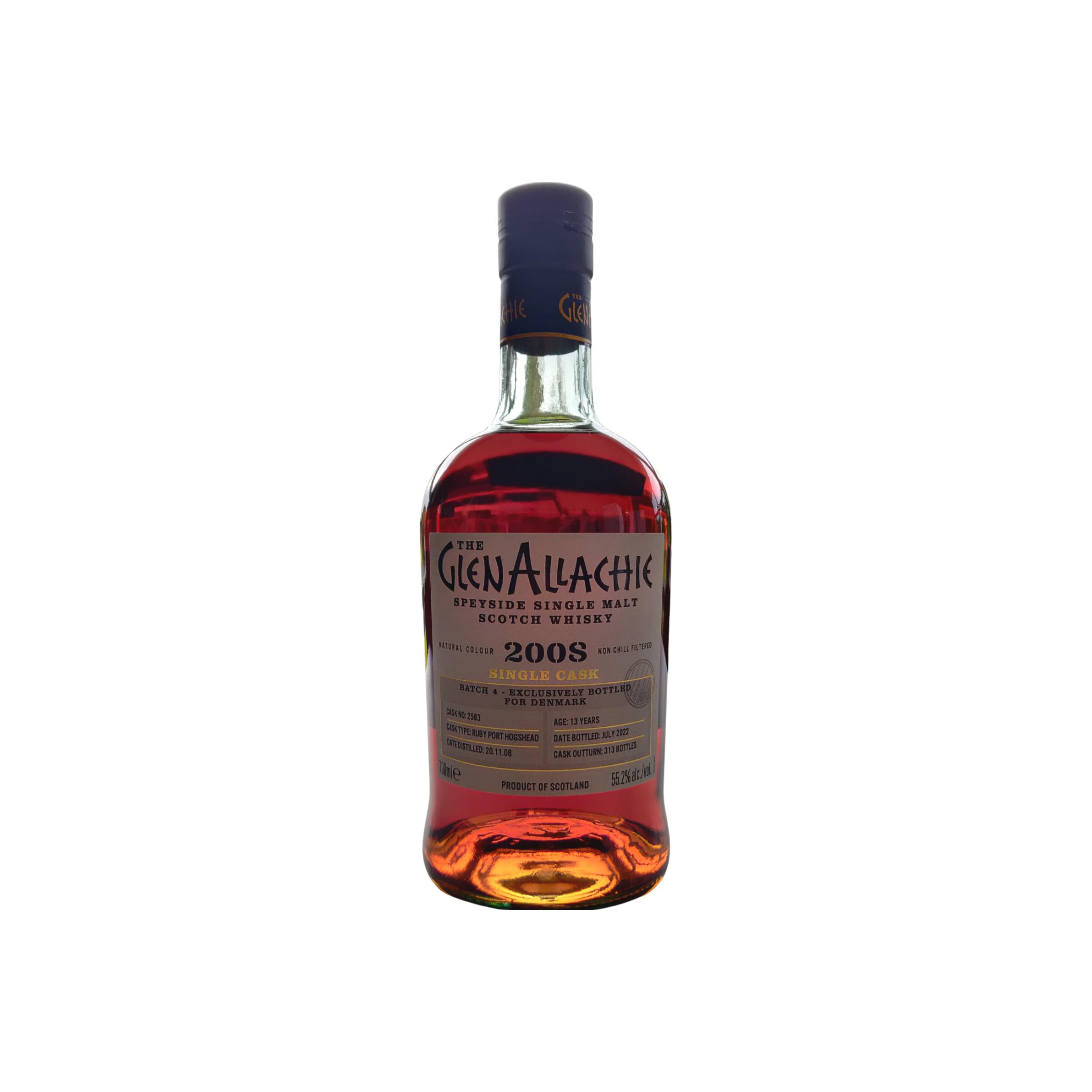 The GlenAllachie Single Cask 2008 13 Years Single Malt Whisky