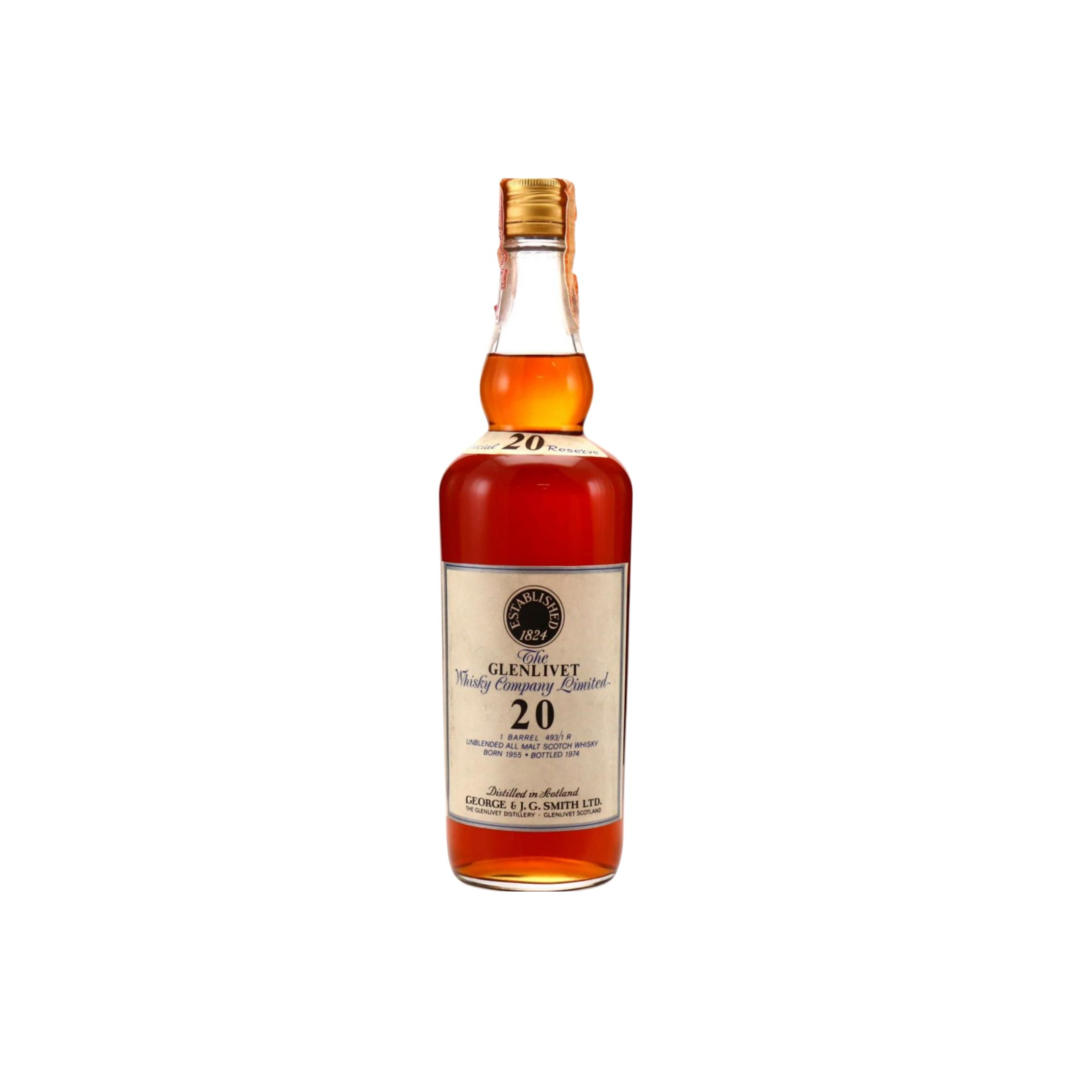 The Glenlivet 1955 20 Years Single Malt Whisky