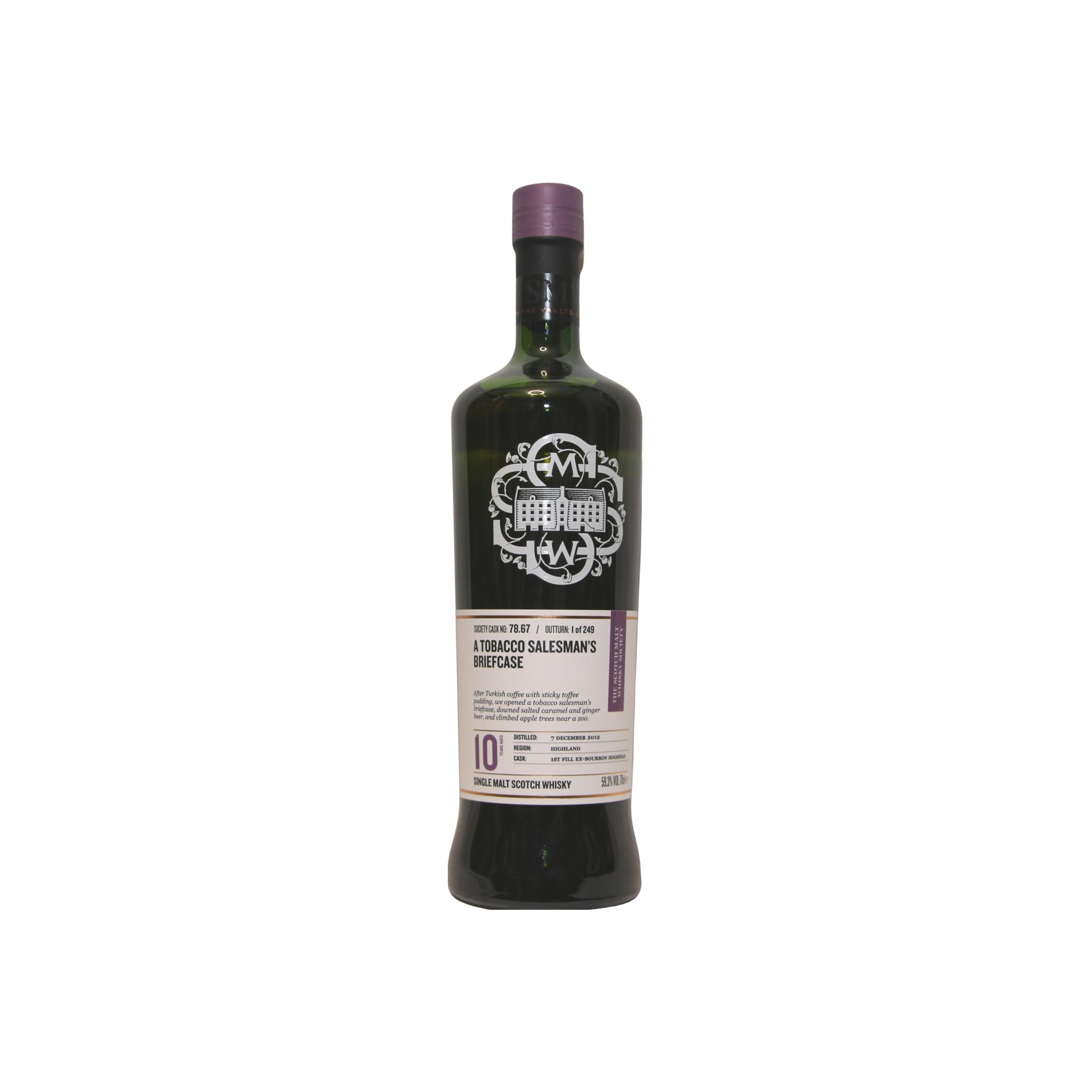 The Scotch Malt Whisky Society 2012 10 Years Single Malt Whisky