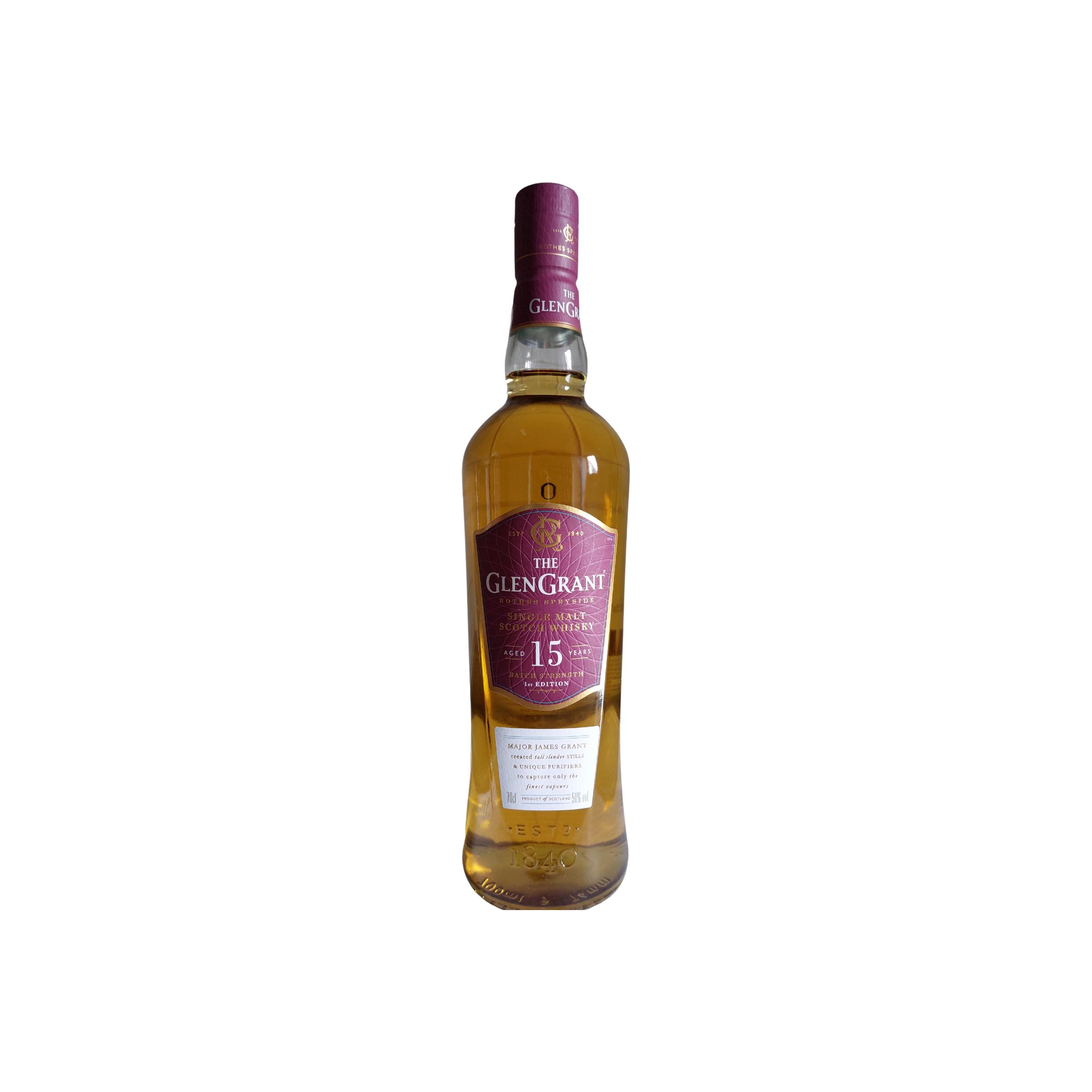 Glen Grant 15 Years Single Malt Whisky