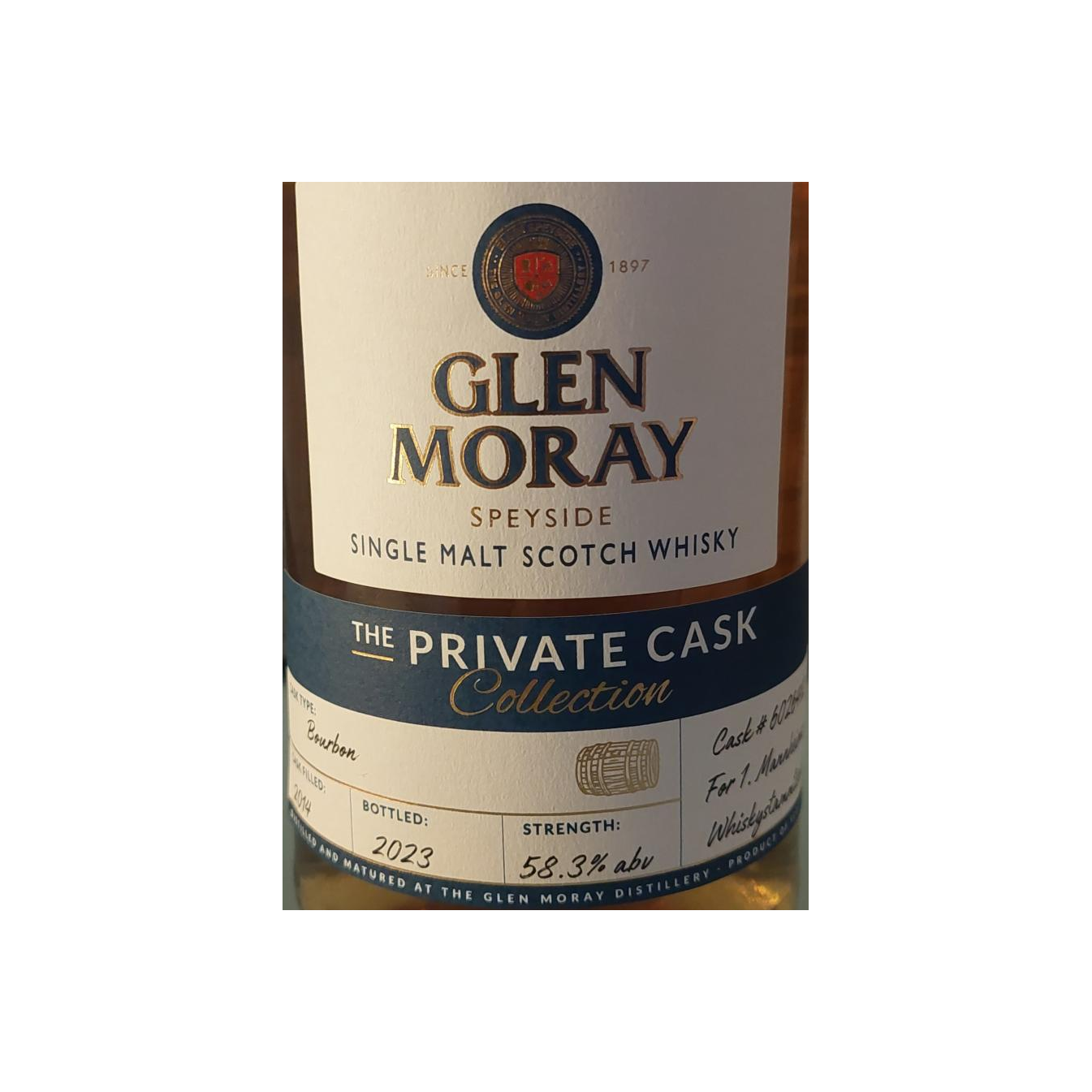 Glen Moray 2014 Single Malt Whisky 3