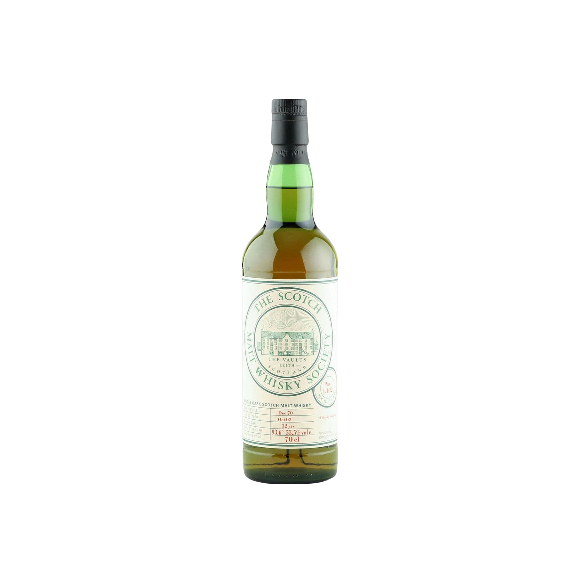 The Scotch Malt Whisky Society 1970 32 Years Single Malt Whisky