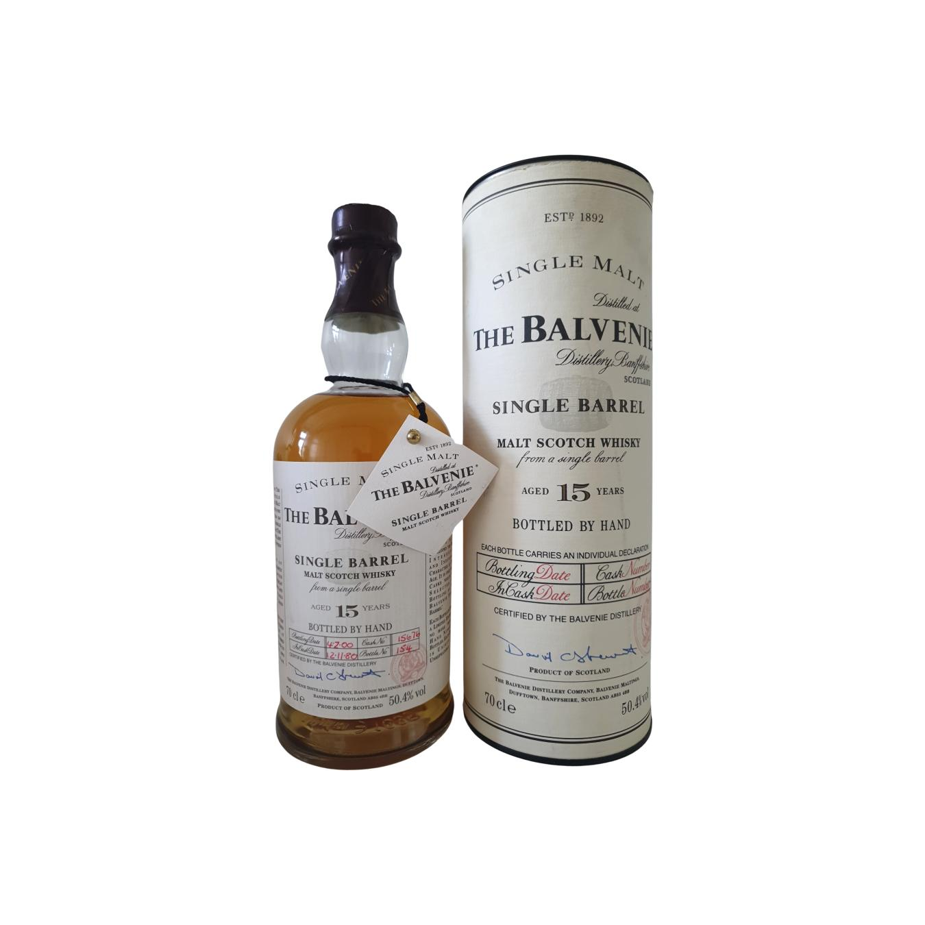 The Balvenie Single Cask 1980 15 Years Single Malt Whisky 3