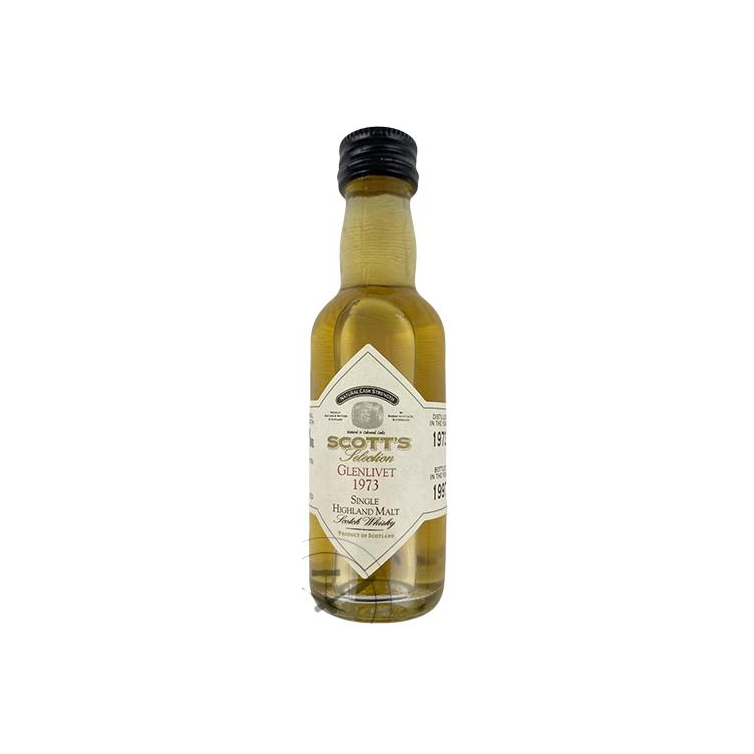 The Glenlivet Miniature 1973 24 Years Single Malt Whisky