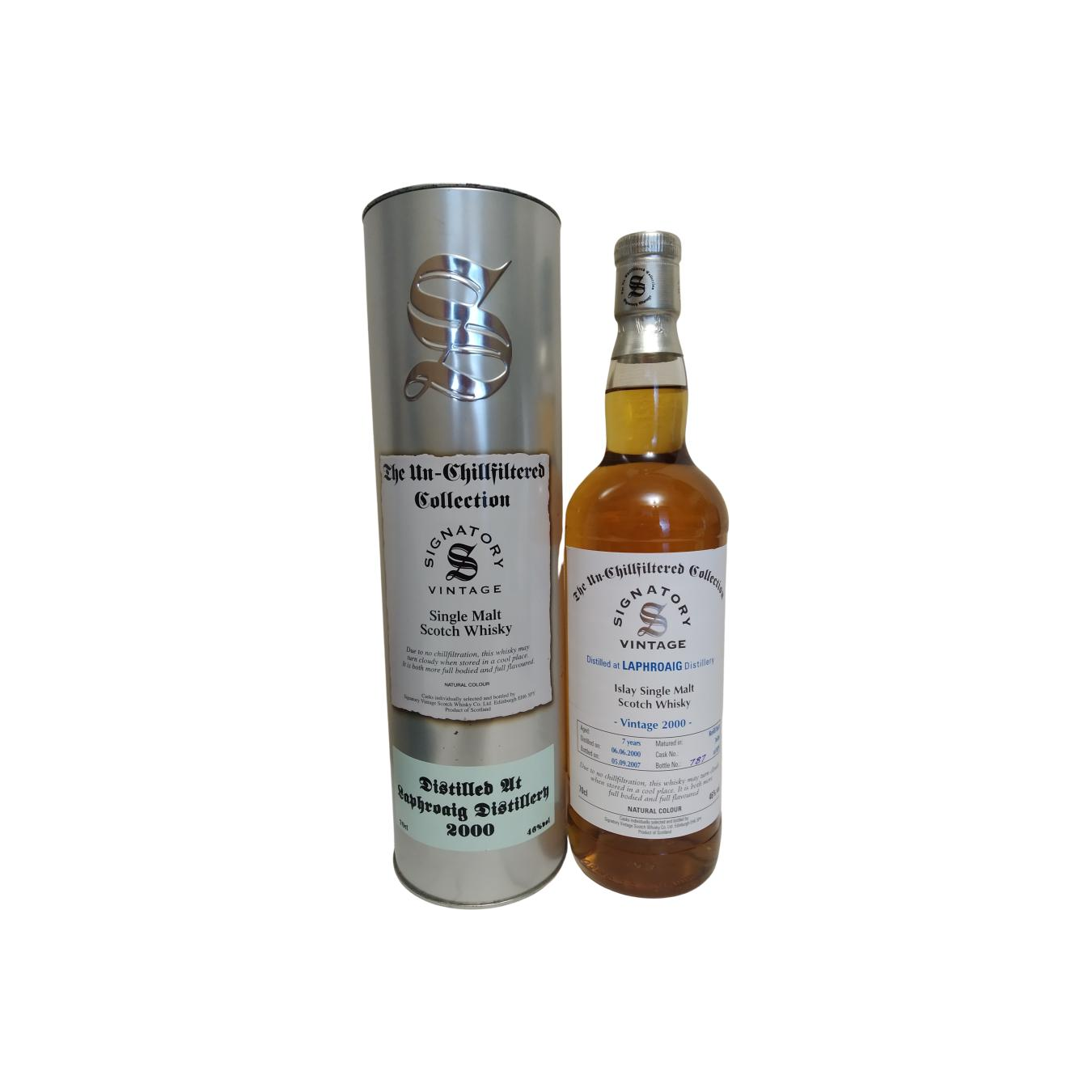 Laphroaig The Un-Chillfiltered Collection 2000 7 Years Single Malt Whisky