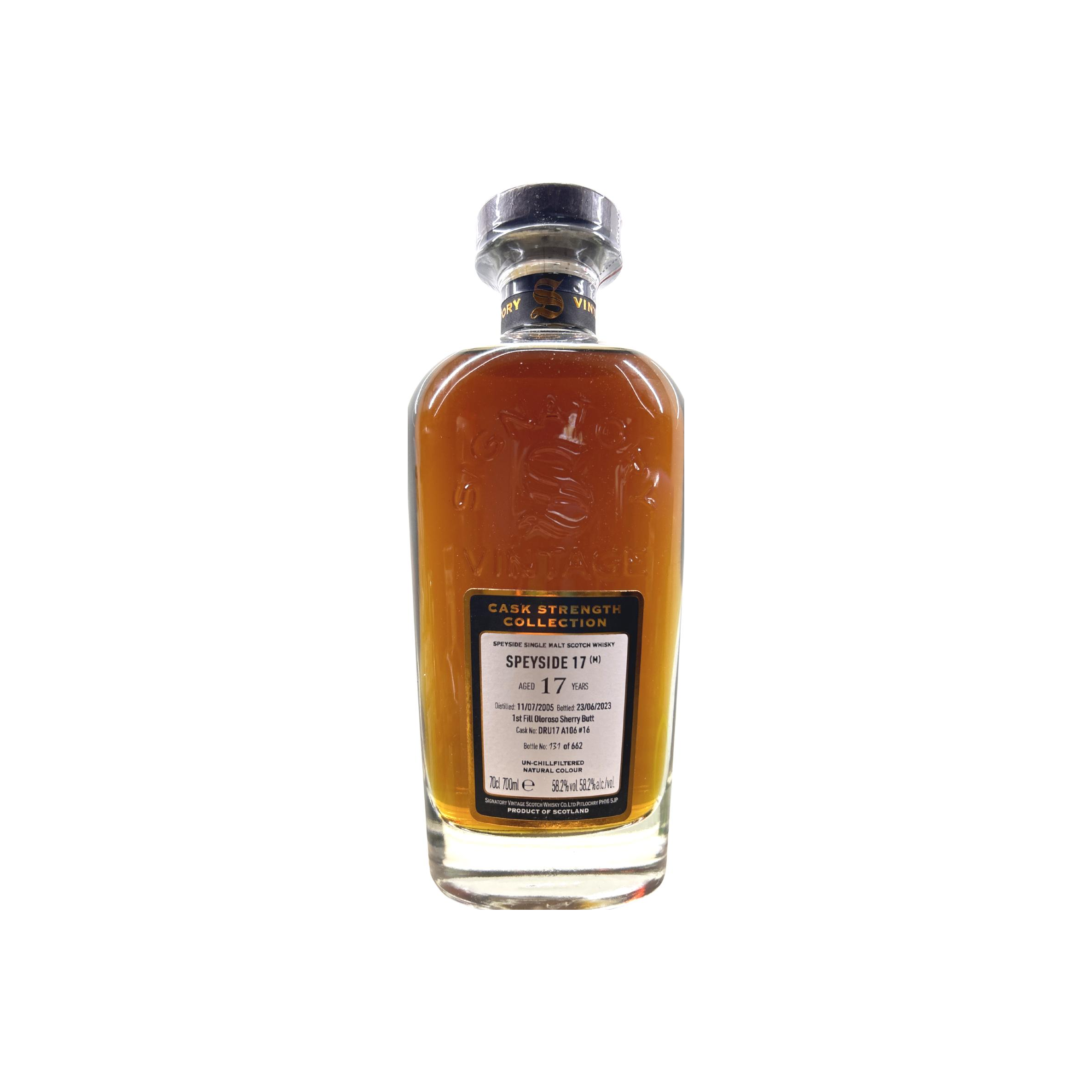 Signatory Vintage Cask Strength Collection 2005 17 Years Single Malt Whisky