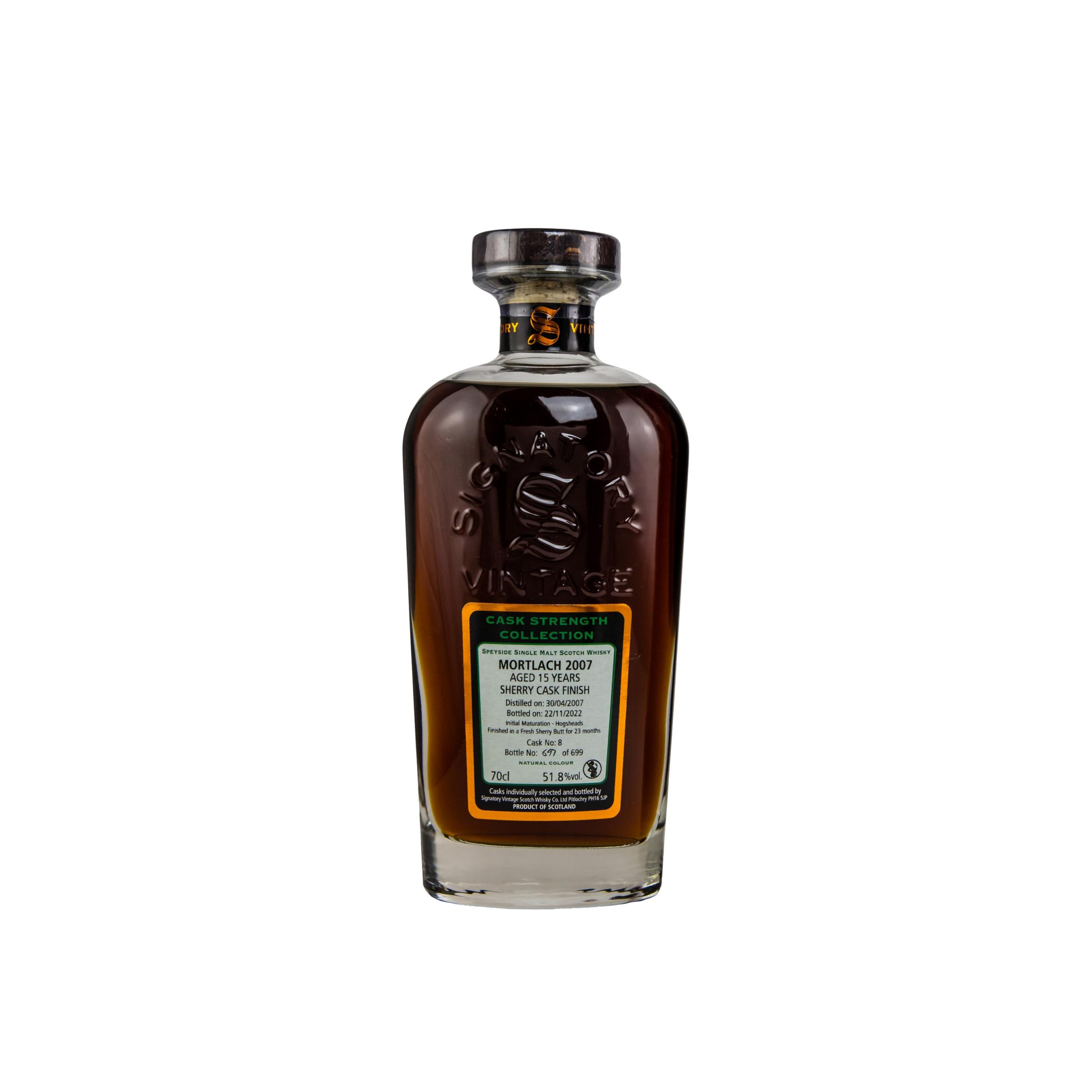 Mortlach Cask Strength Collection 2007 15 Years Single Malt Whisky
