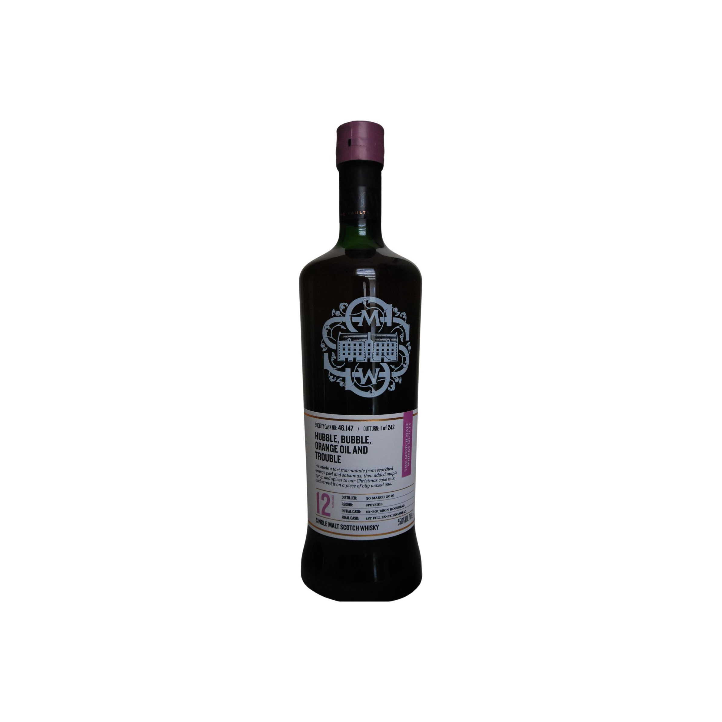 The Scotch Malt Whisky Society 2010 12 Years Single Malt Whisky