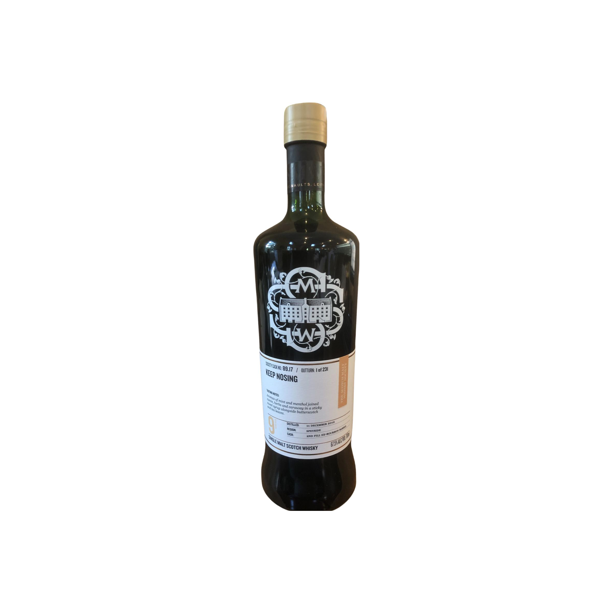 The Scotch Malt Whisky Society 2012 9 Years Single Malt Whisky