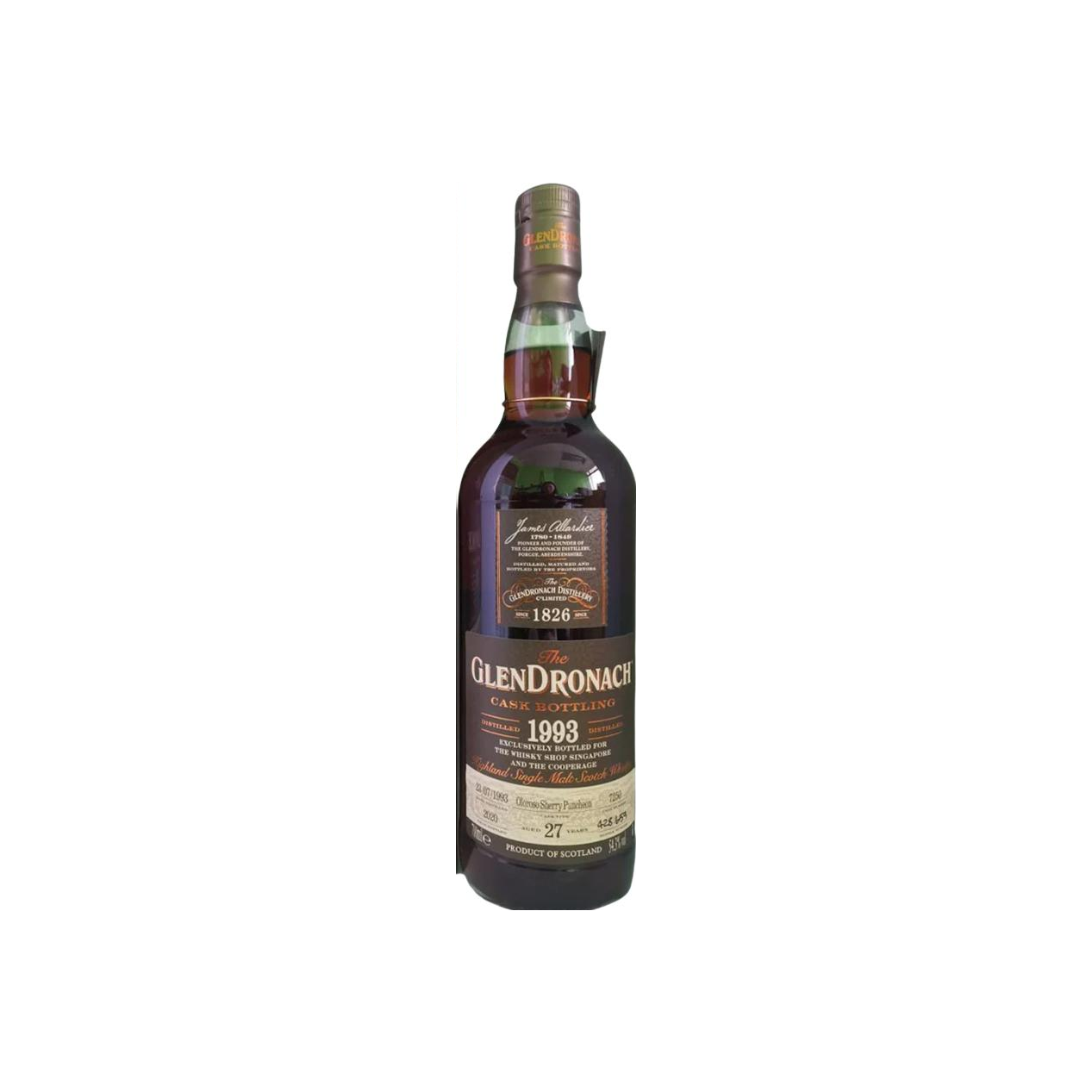 GlenDronach 1993 27 Years Single Malt Whisky 2