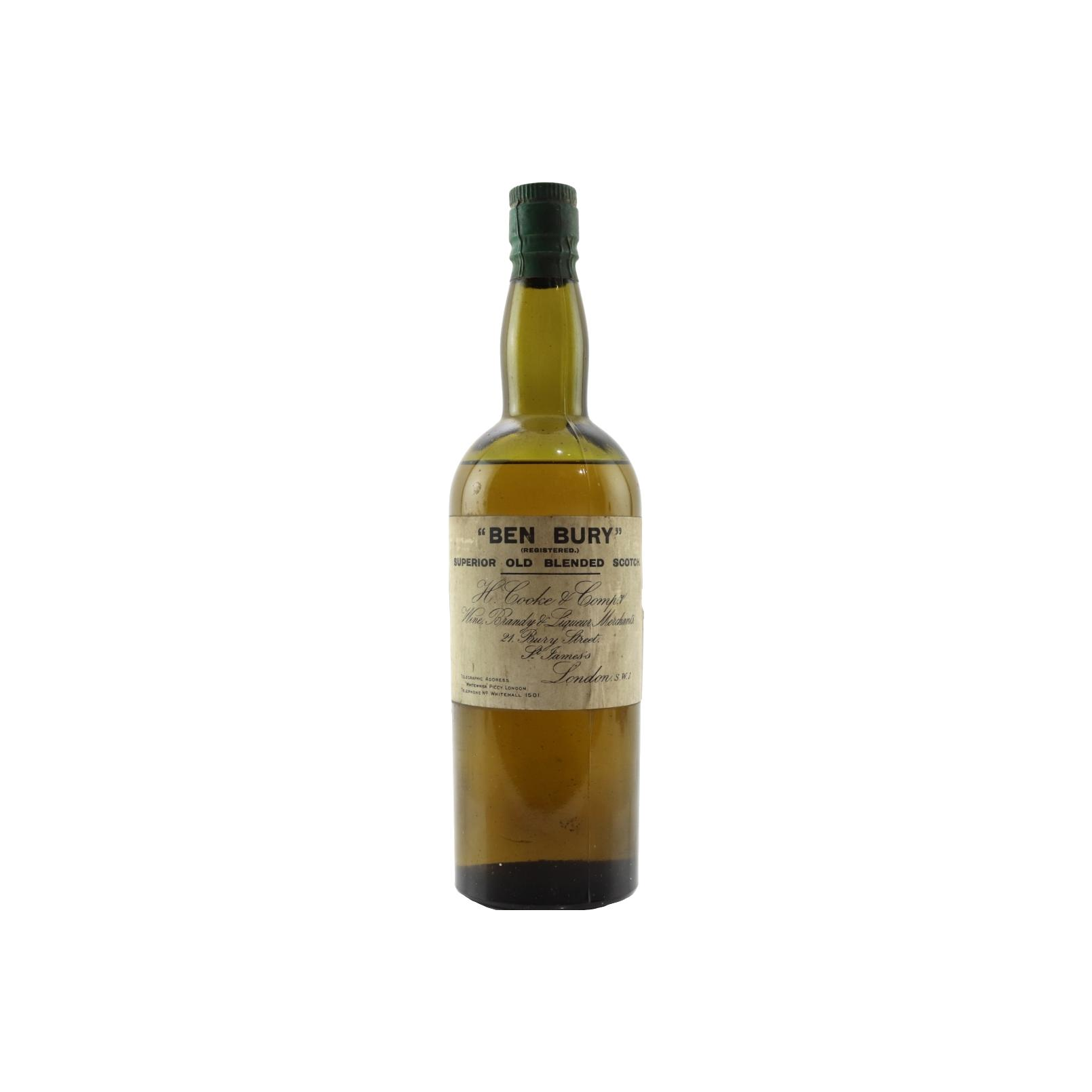 Ben Bury Superior Old Blended Scotch