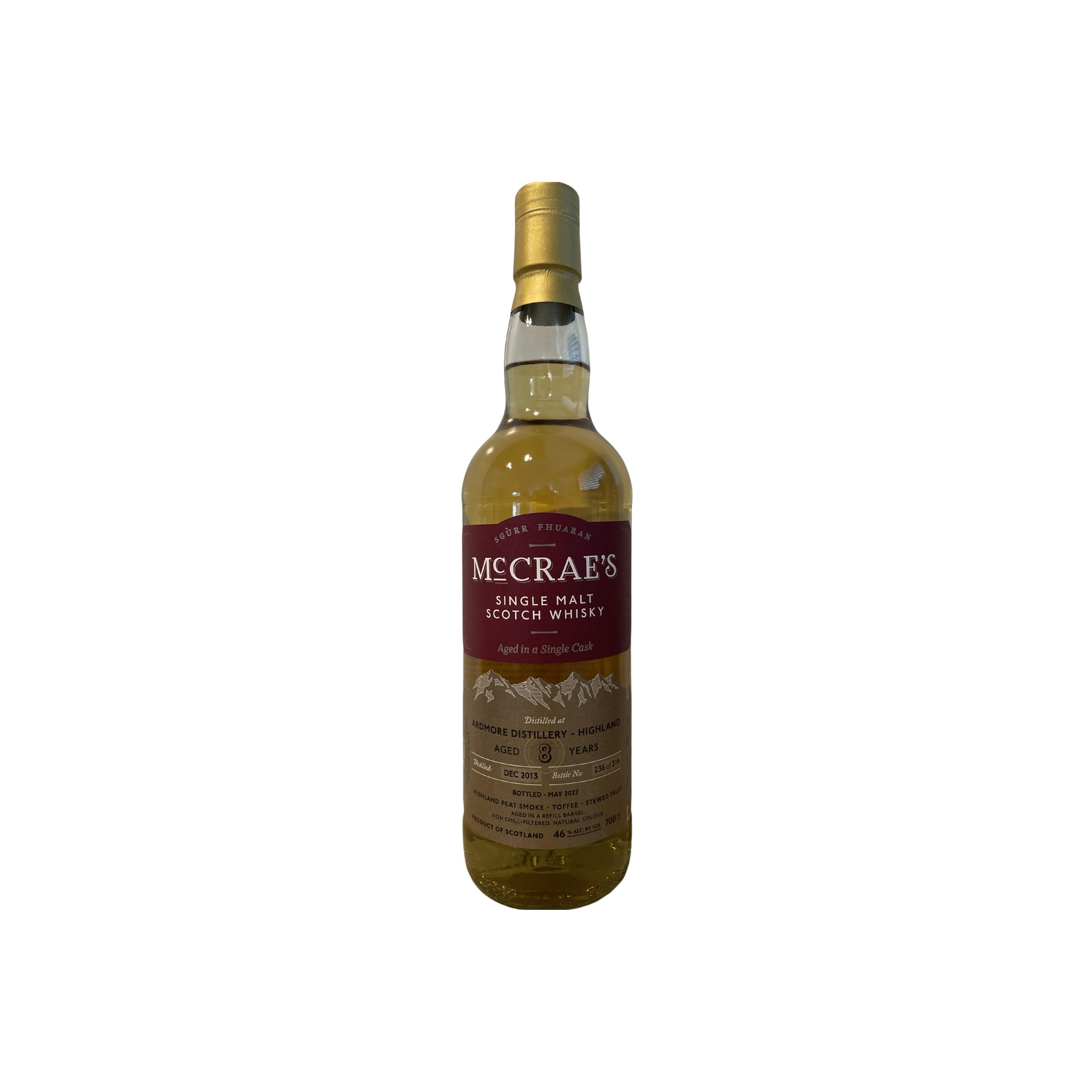 Ardmore 2013 8 Years Single Malt Whisky