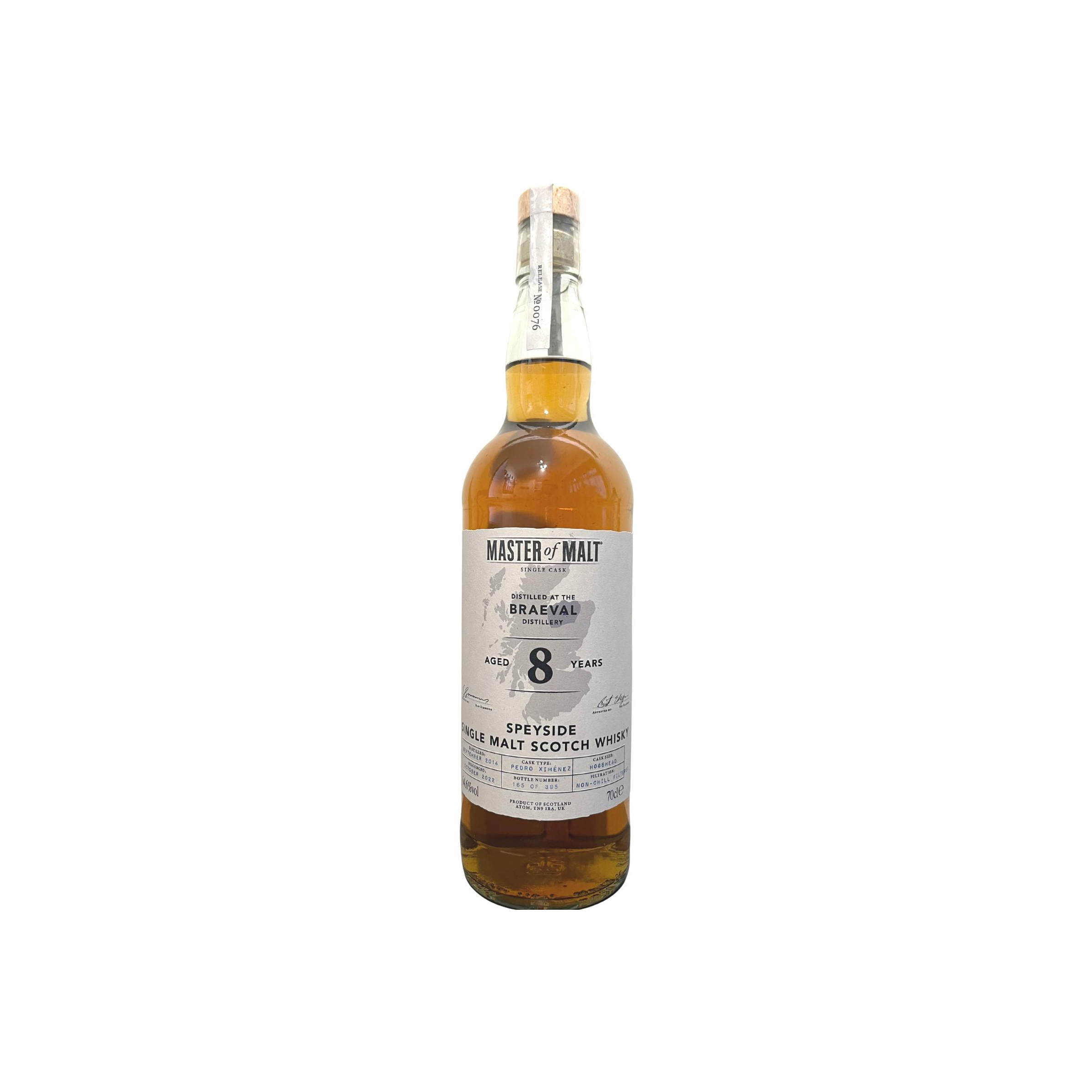 Master of Malt 2014 8 Years Single Malt Whisky