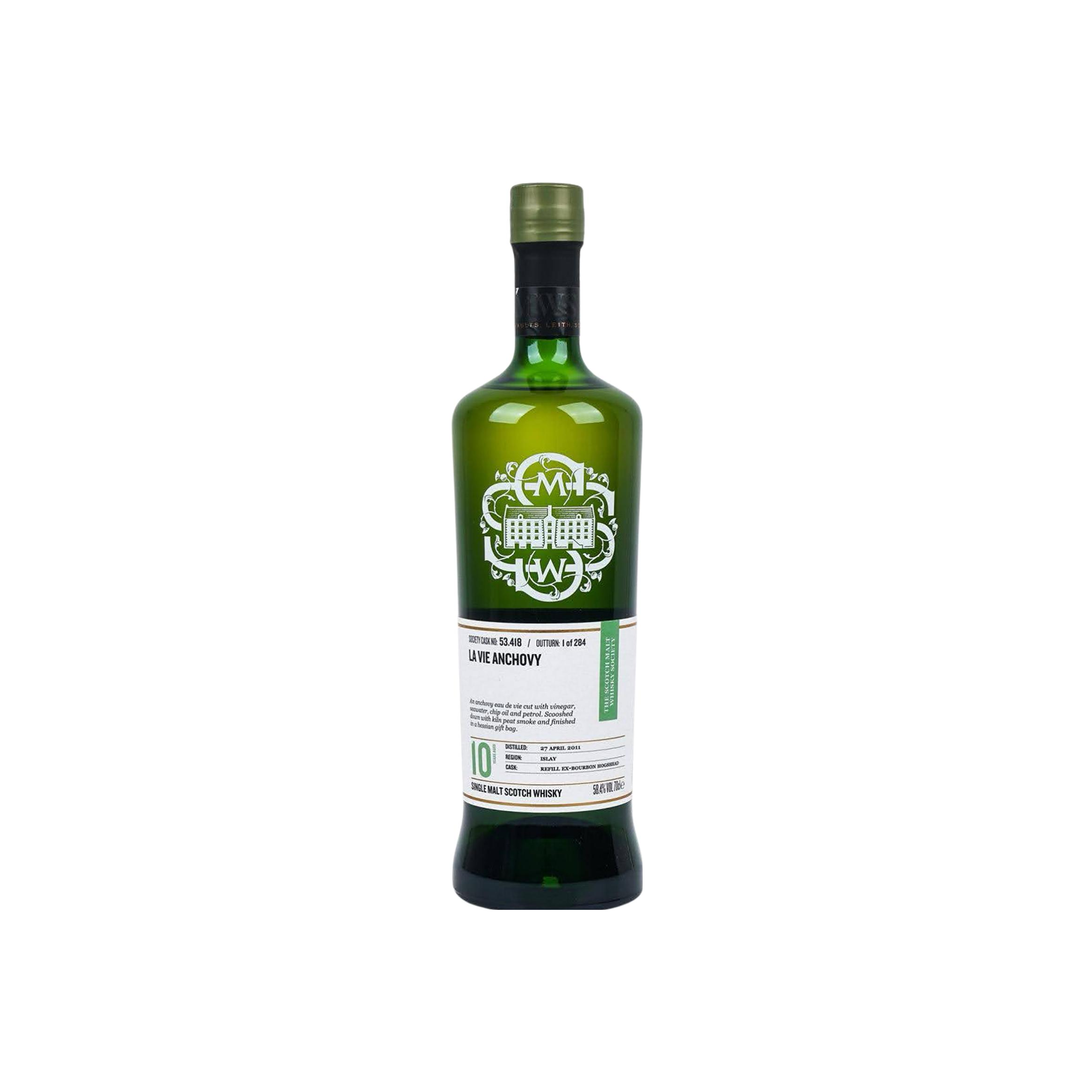 The Scotch Malt Whisky Society 2011 10 Years Single Malt Whisky