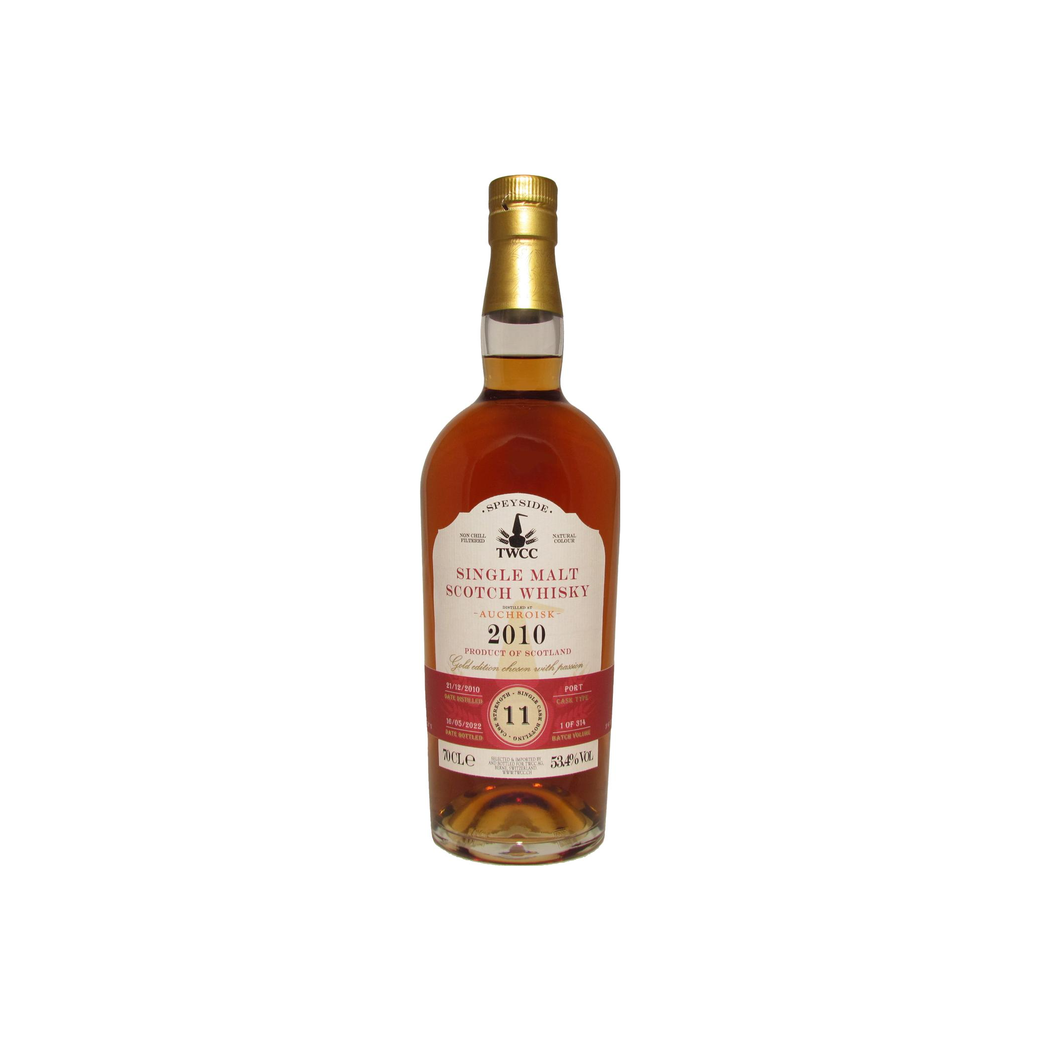 Auchroisk 2010 11 Years Single Malt Whisky