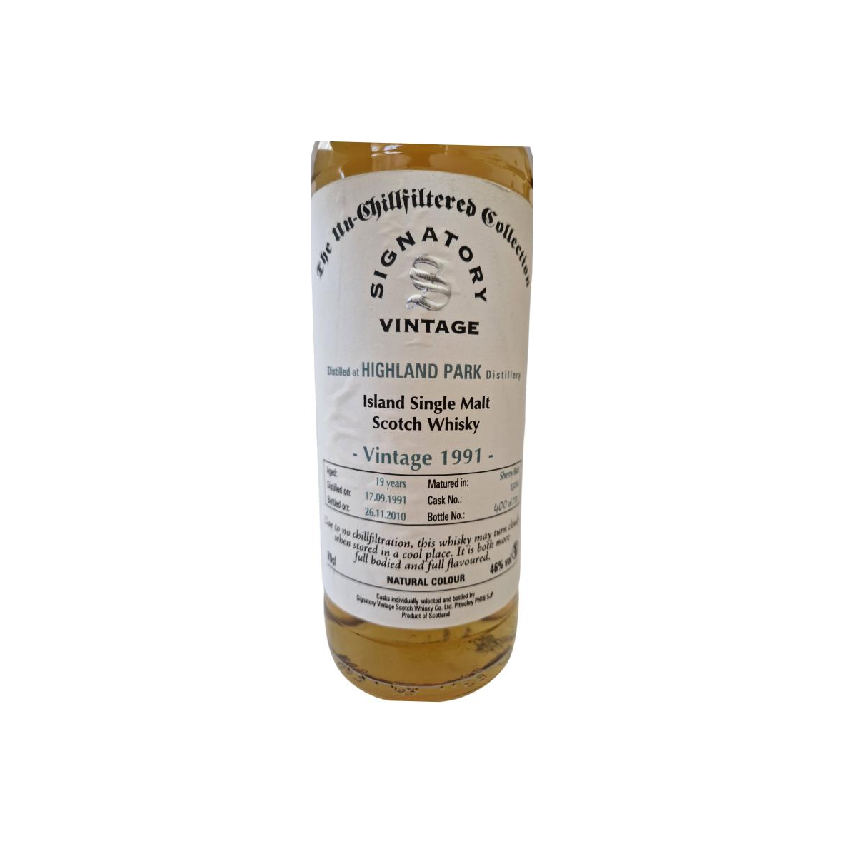 Highland Park The Un-Chillfiltered Collection 1991 19 Years Single Malt Whisky 3