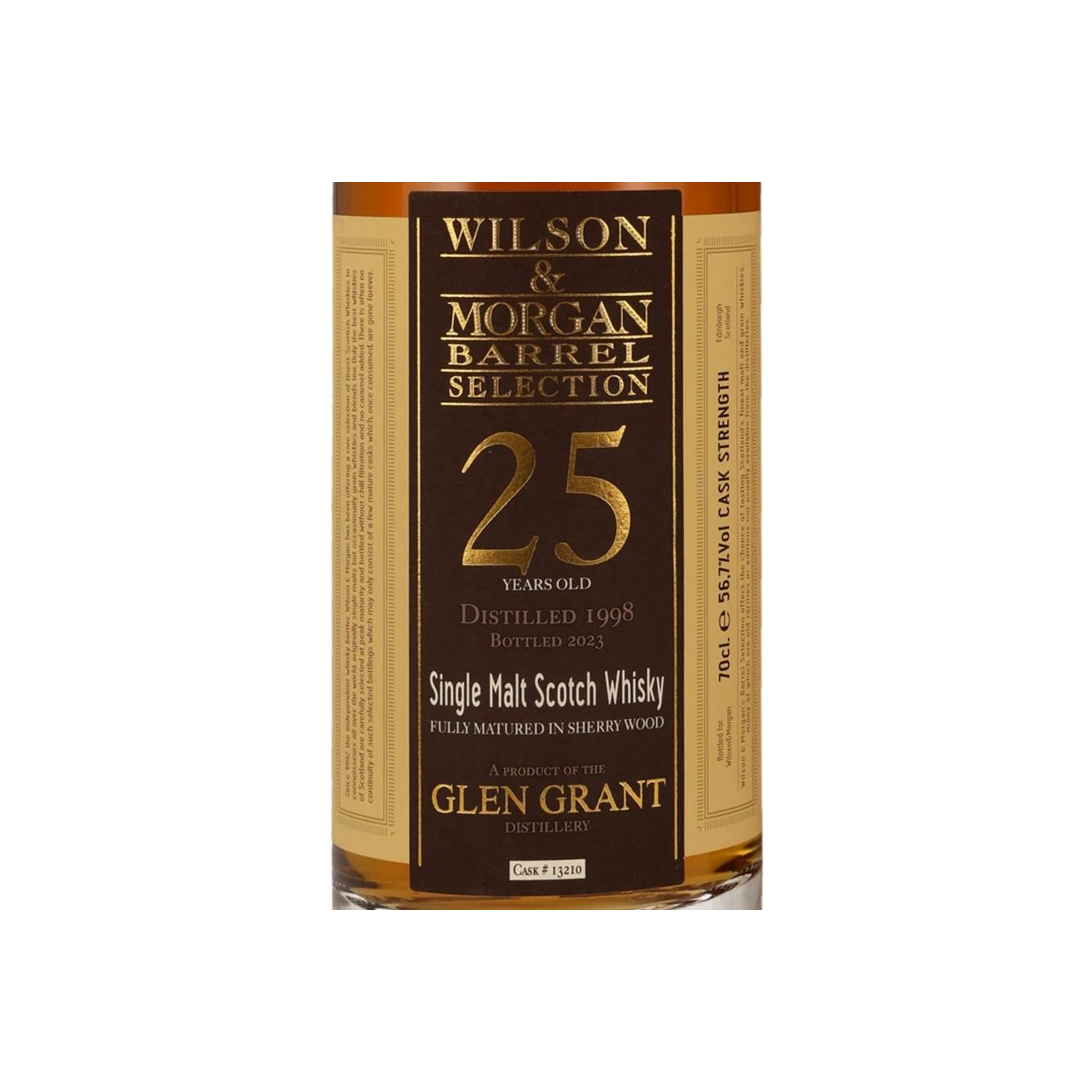 Wilson & Morgan 1998 25 Years Single Malt Whisky 3