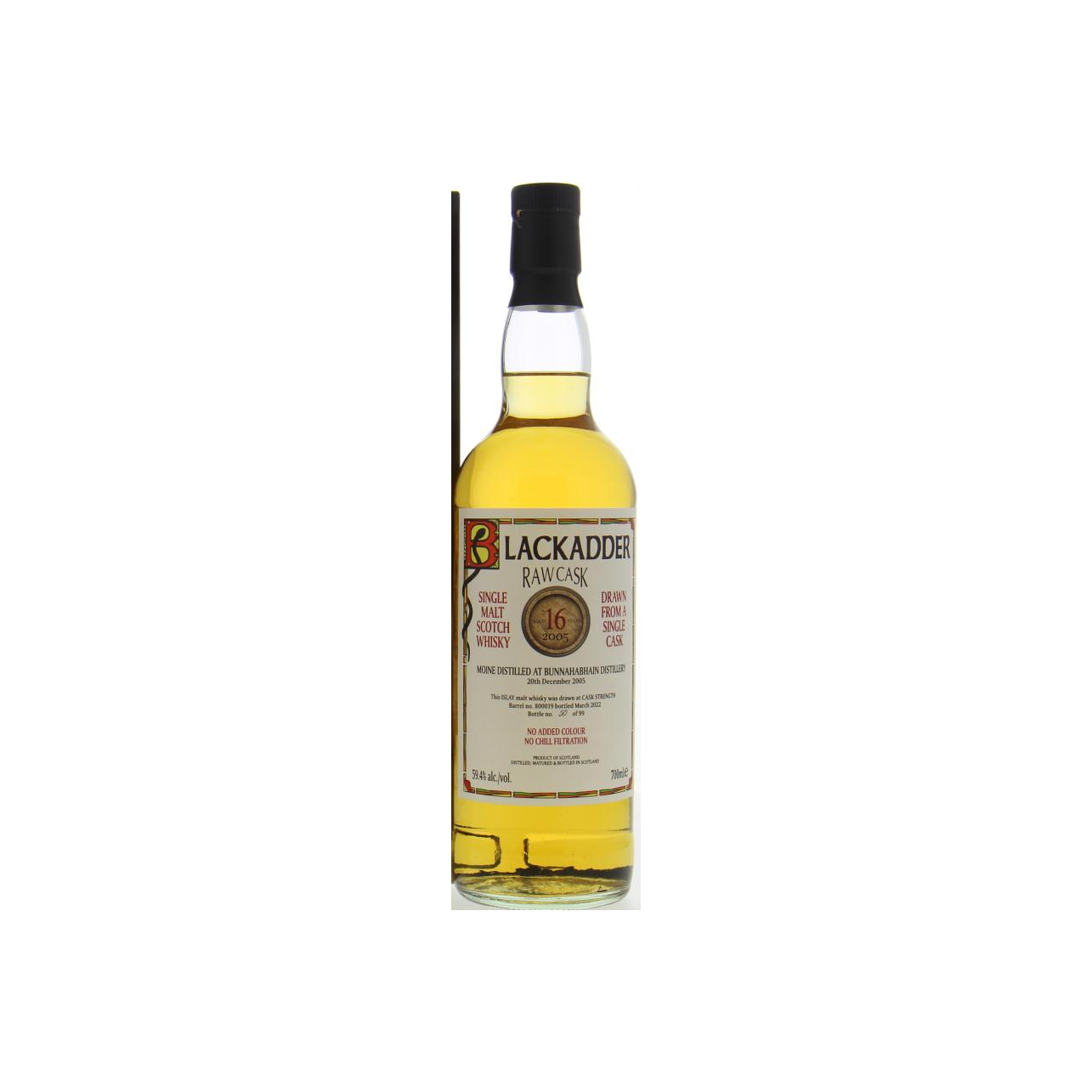 Bunnahabhain Raw Cask 2005 16 Years Single Malt Whisky 2