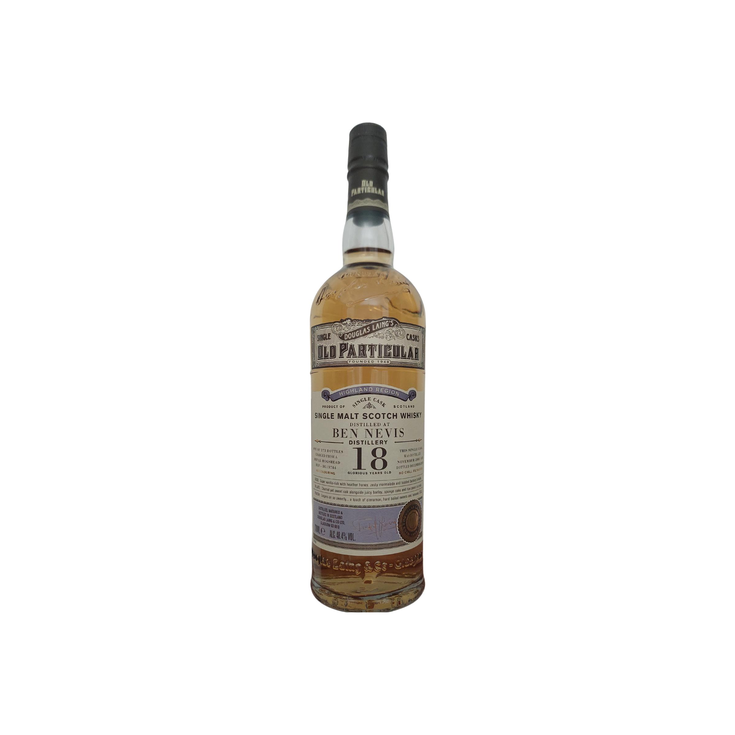Ben Nevis Old Particular 2001 18 Years Single Malt Whisky