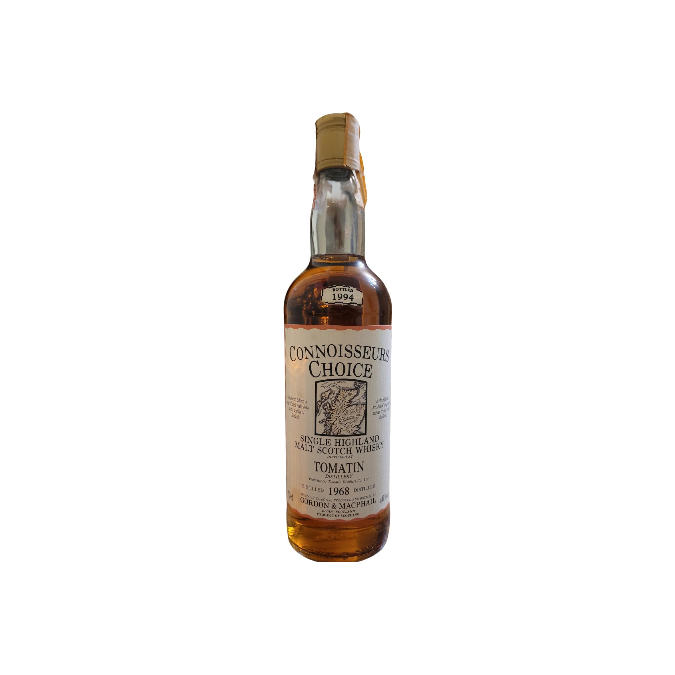 Tomatin Connoisseurs Choice 1968 26 Years Single Malt Whisky