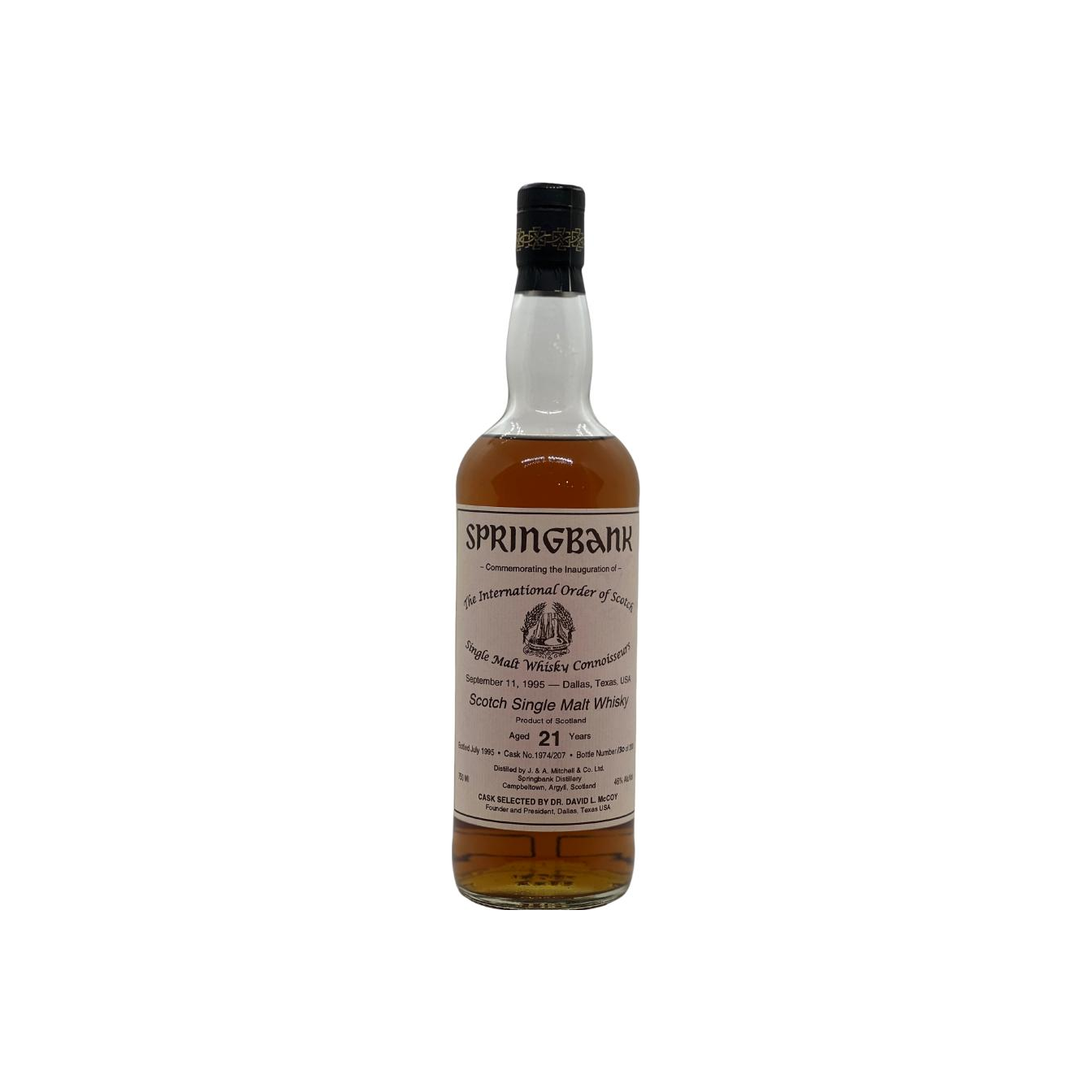 Springbank 1974 21 Years Single Malt Whisky