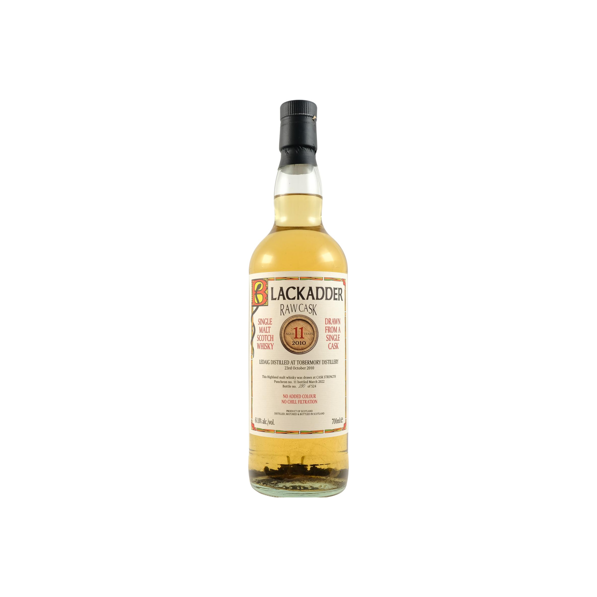 Tobermory Raw Cask 2010 11 Years Single Malt Whisky