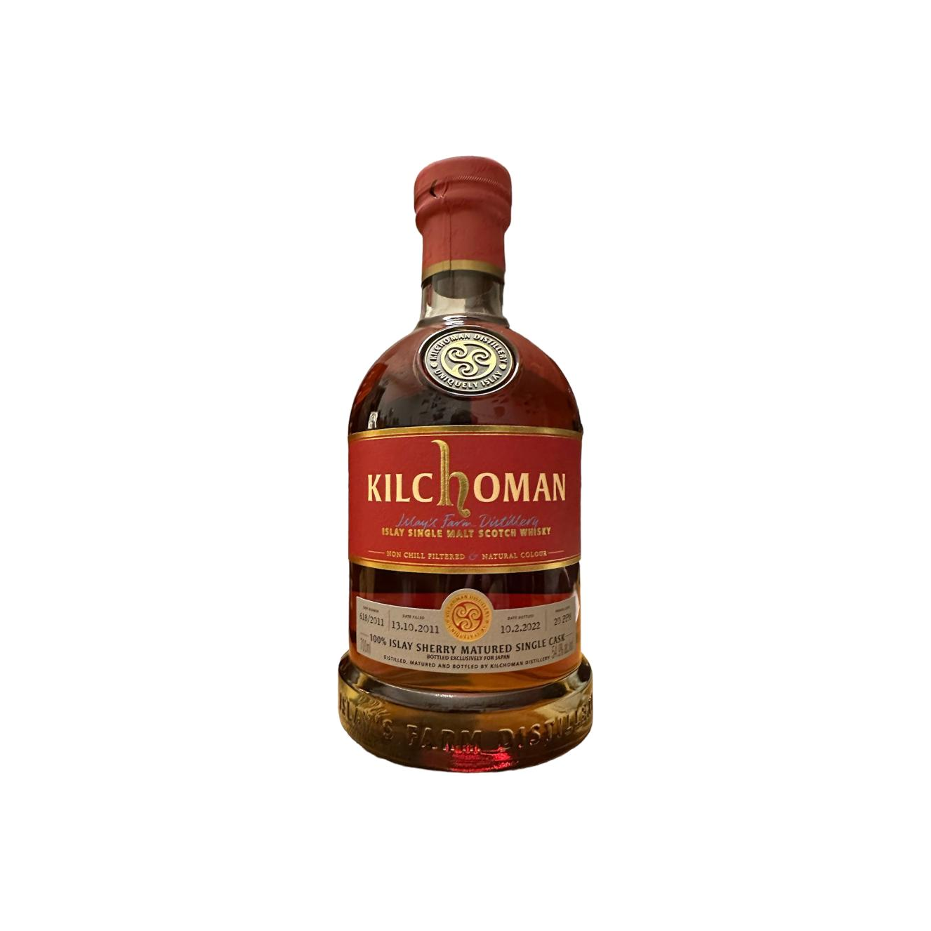 Kilchoman 2011 10 Years Single Malt Whisky