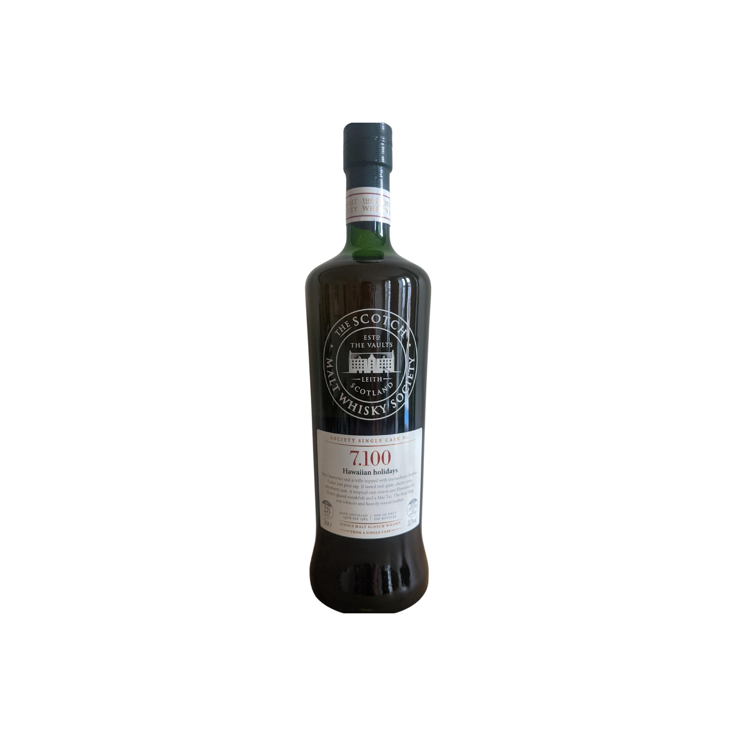 The Scotch Malt Whisky Society 1985 28 Years Single Malt Whisky