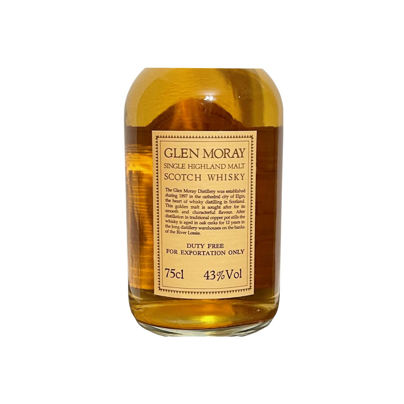 Glen Moray 12 Years Single Malt Whisky 2