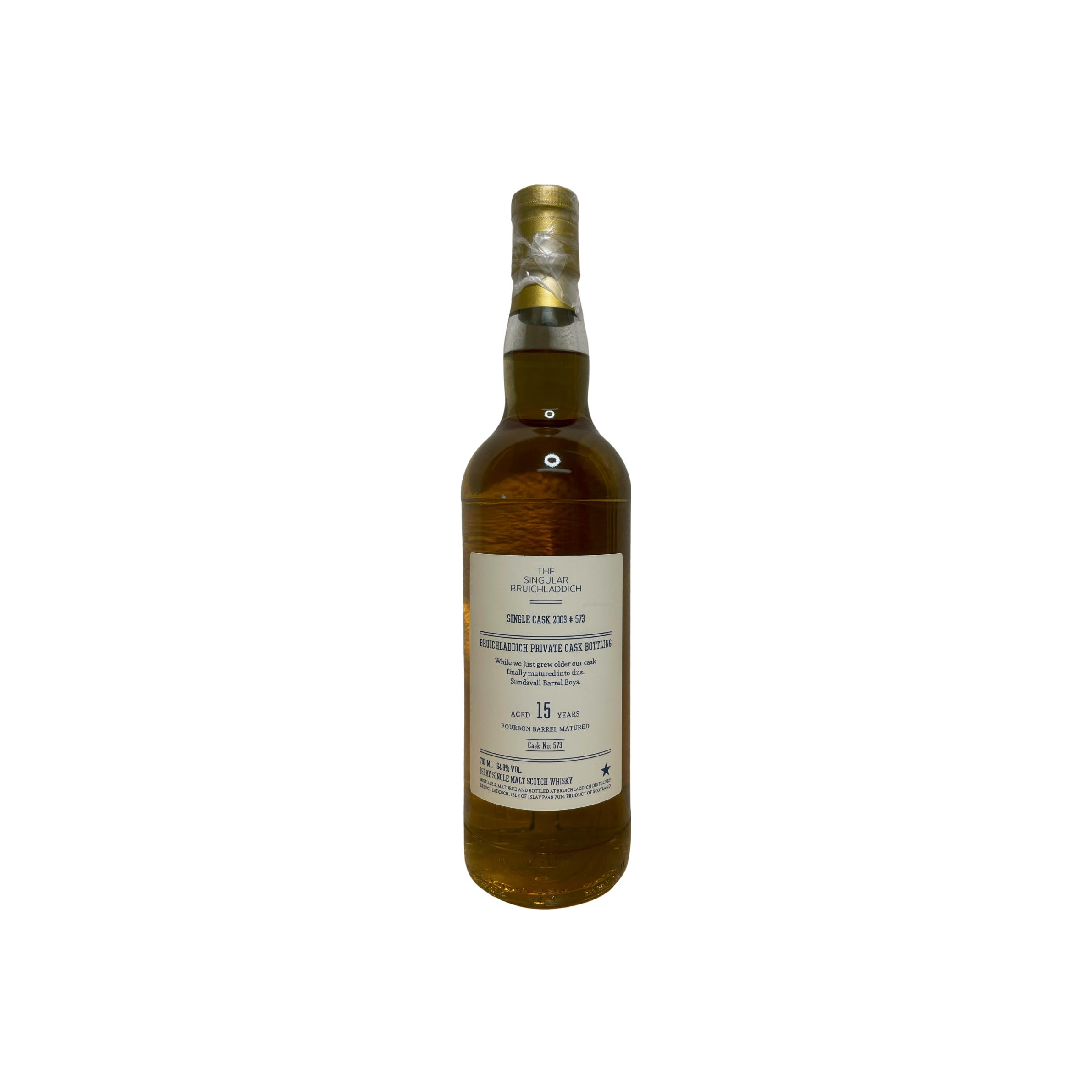 Bruichladdich 2003 15 Years Single Malt Whisky