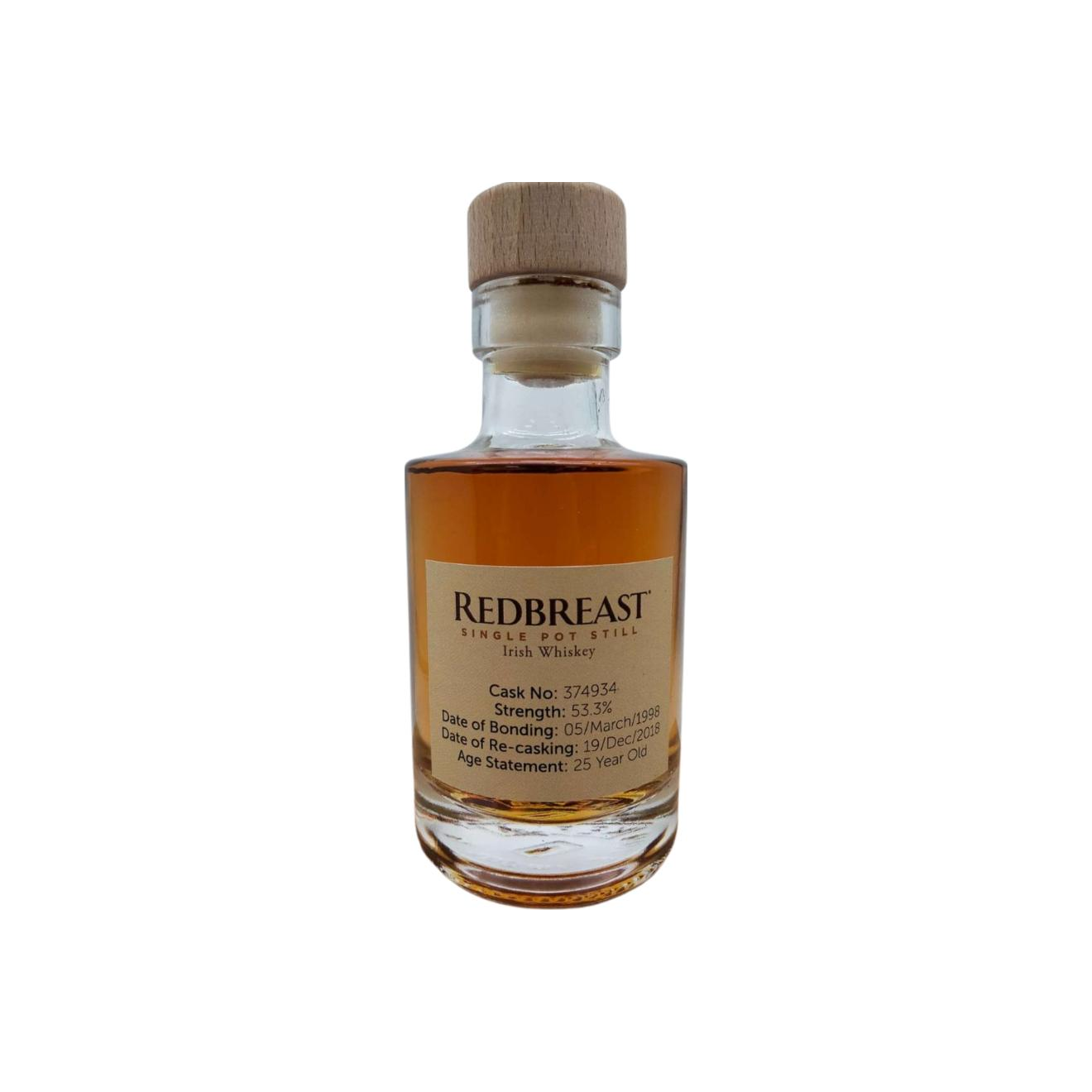 Redbreast 1998 25 Years Single Pot Still Whisky