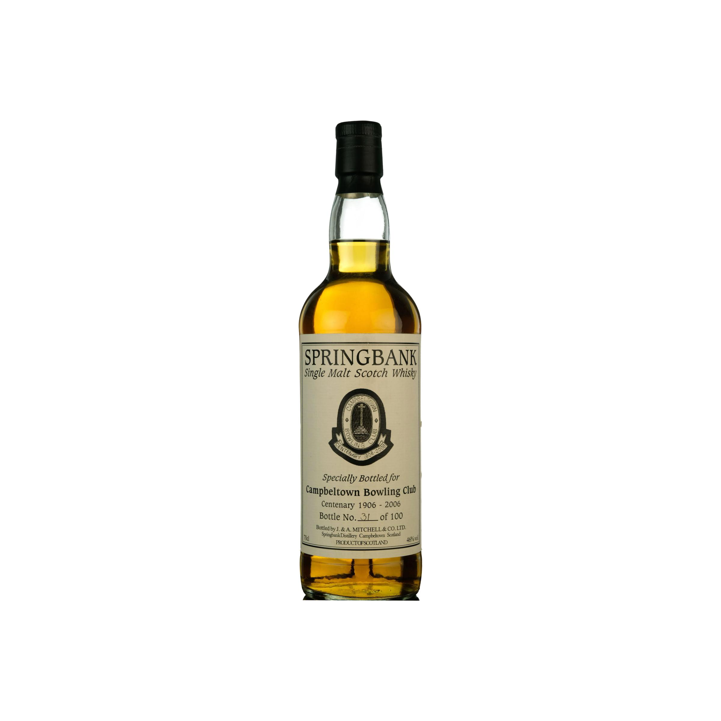 Springbank Single Malt Whisky