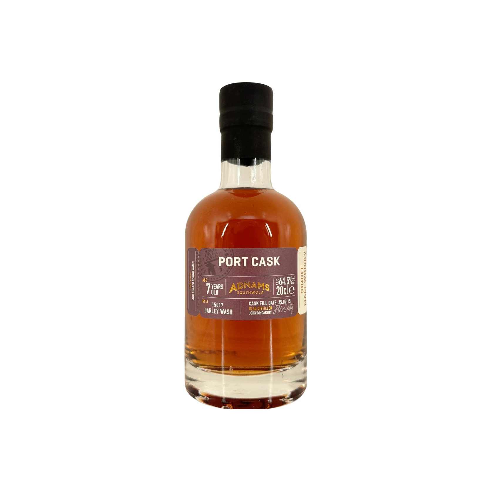 Adnams 2015 7 Years Single Malt Whisky