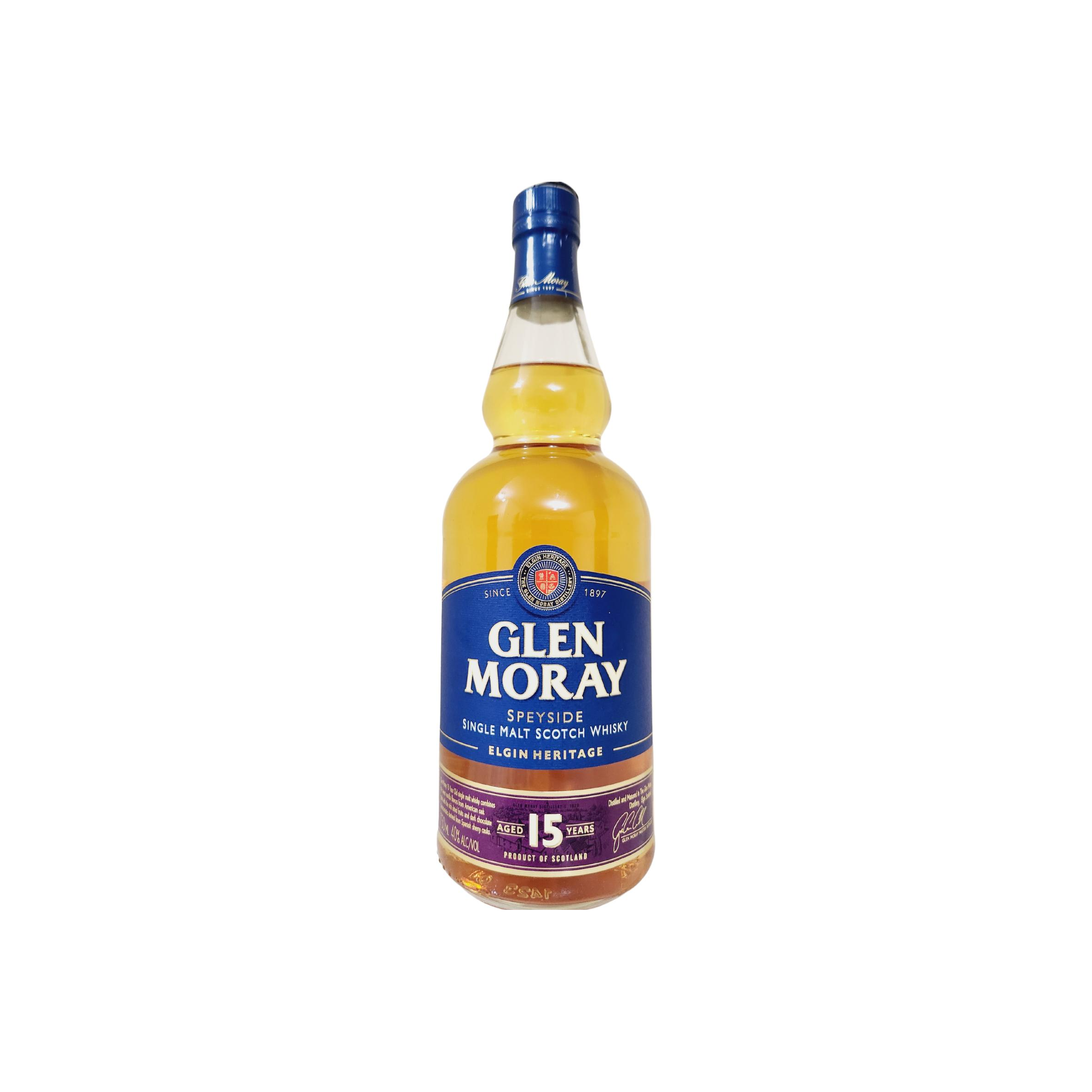 Glen Moray 15 Years Single Malt Whisky