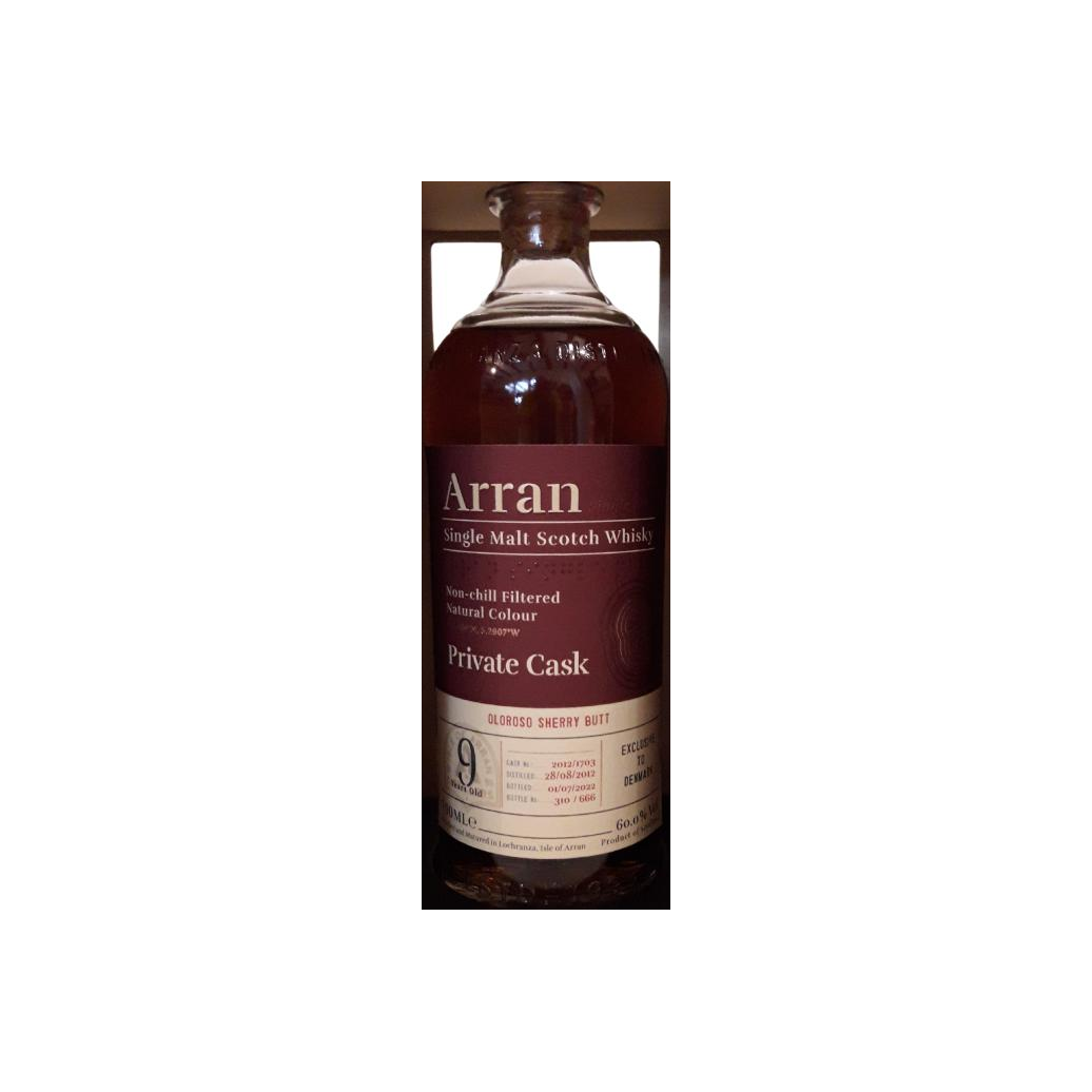 Arran Private Cask 2012 9 Years Single Malt Whisky 3