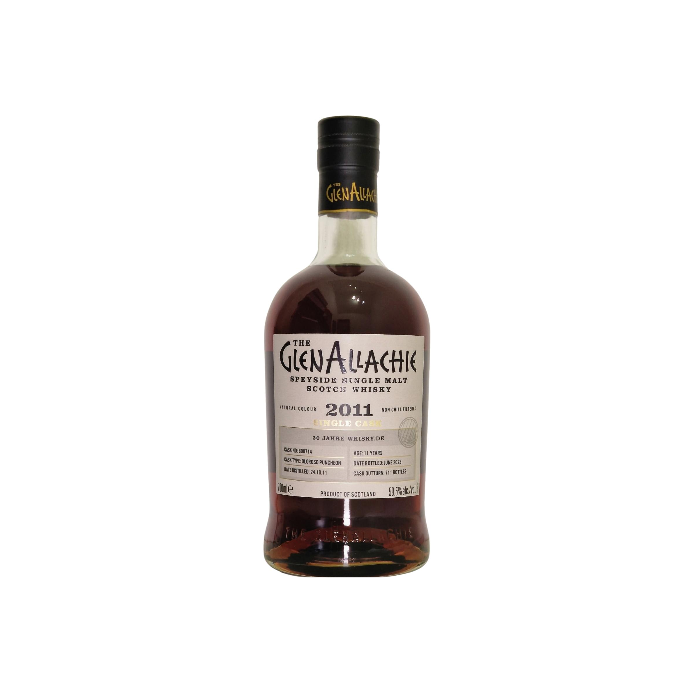 The GlenAllachie Single Cask 2011 11 Years Single Malt Whisky