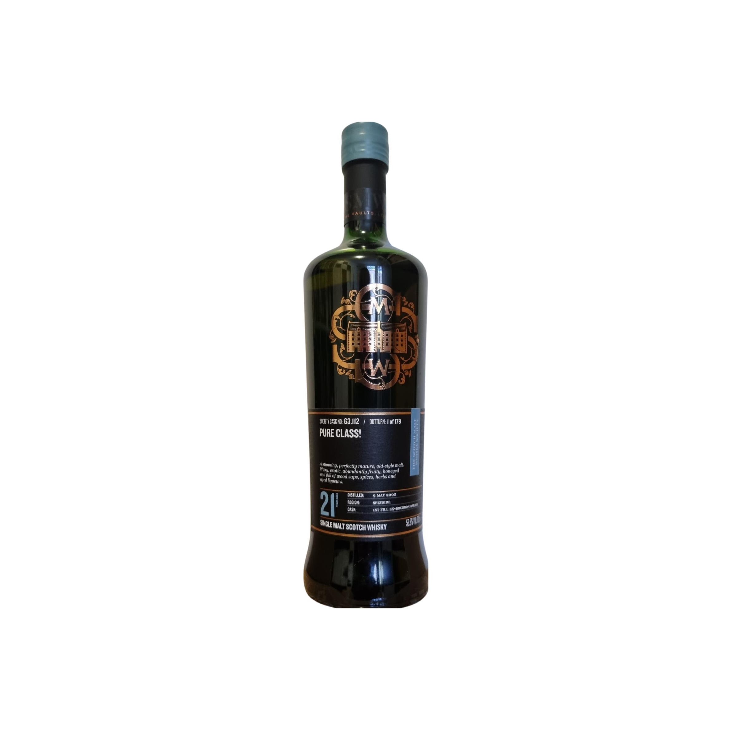 The Scotch Malt Whisky Society 2002 21 Years Single Malt Whisky