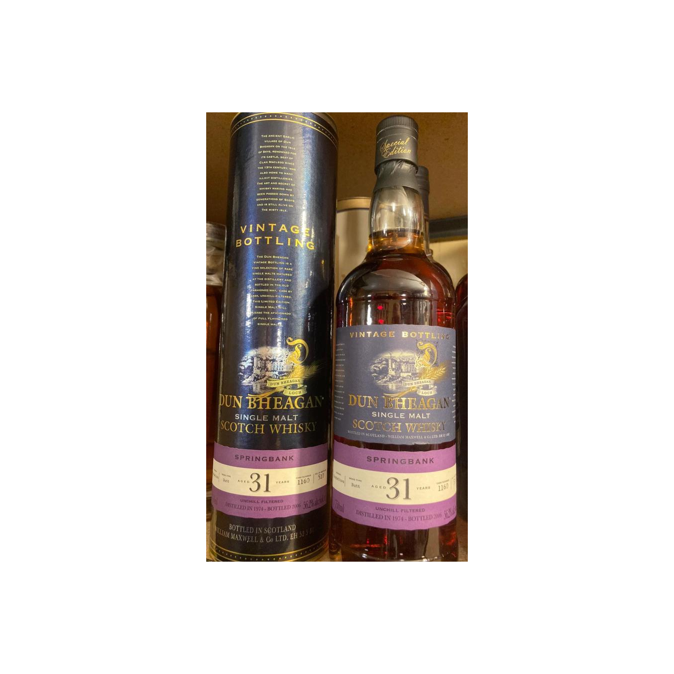 Springbank 1974 31 Years Single Malt Whisky