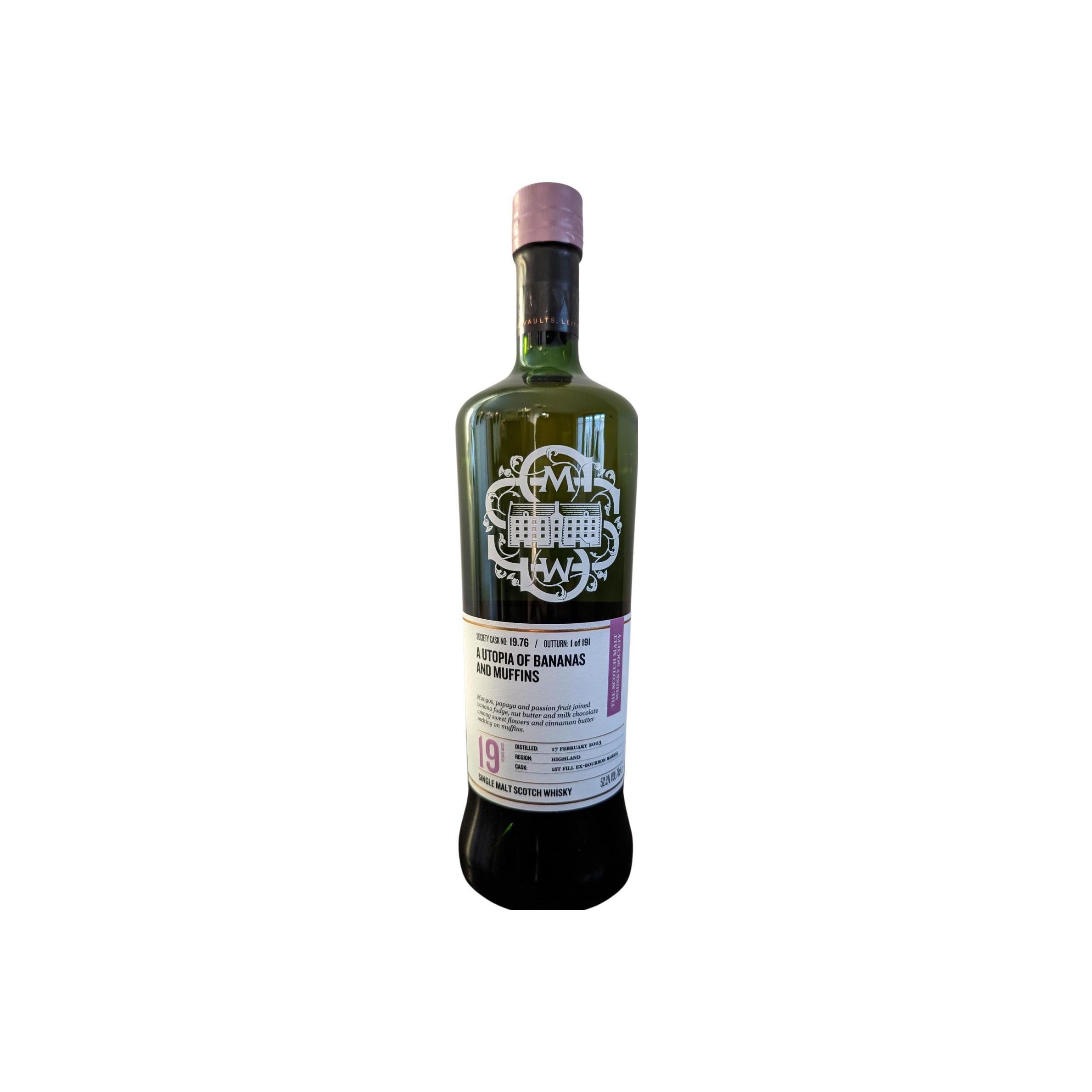 The Scotch Malt Whisky Society 2003 19 Years Single Malt Whisky