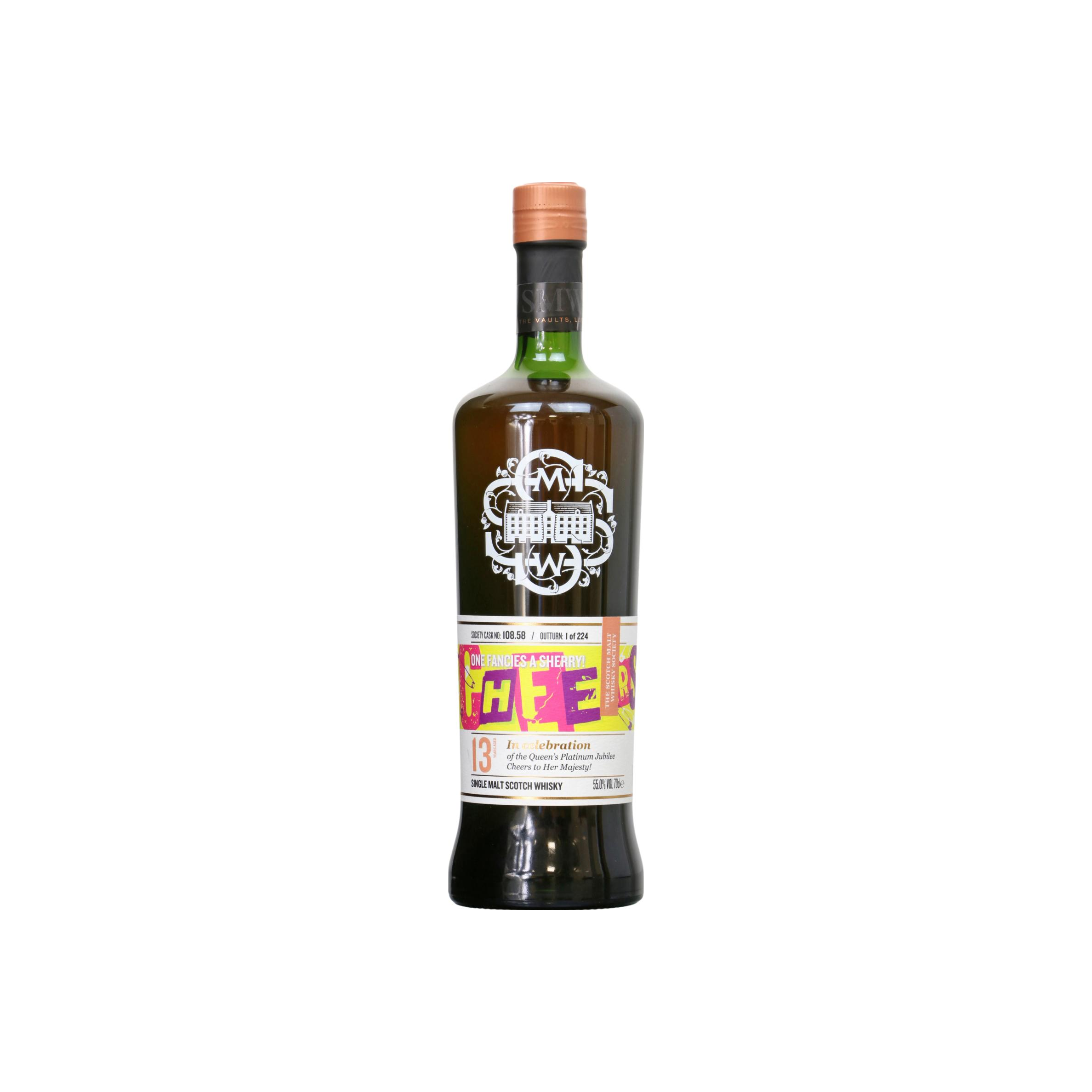 The Scotch Malt Whisky Society 2008 13 Years Single Malt Whisky