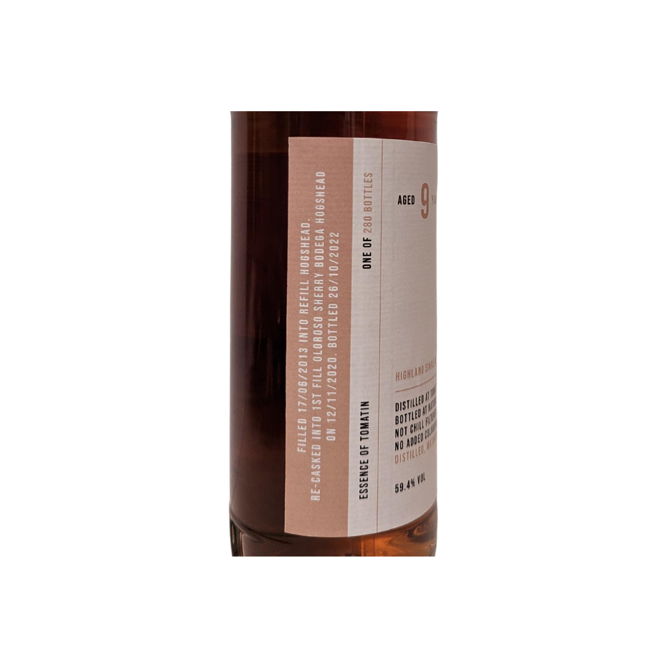 Tomatin 2013 9 Years Single Malt Whisky 2
