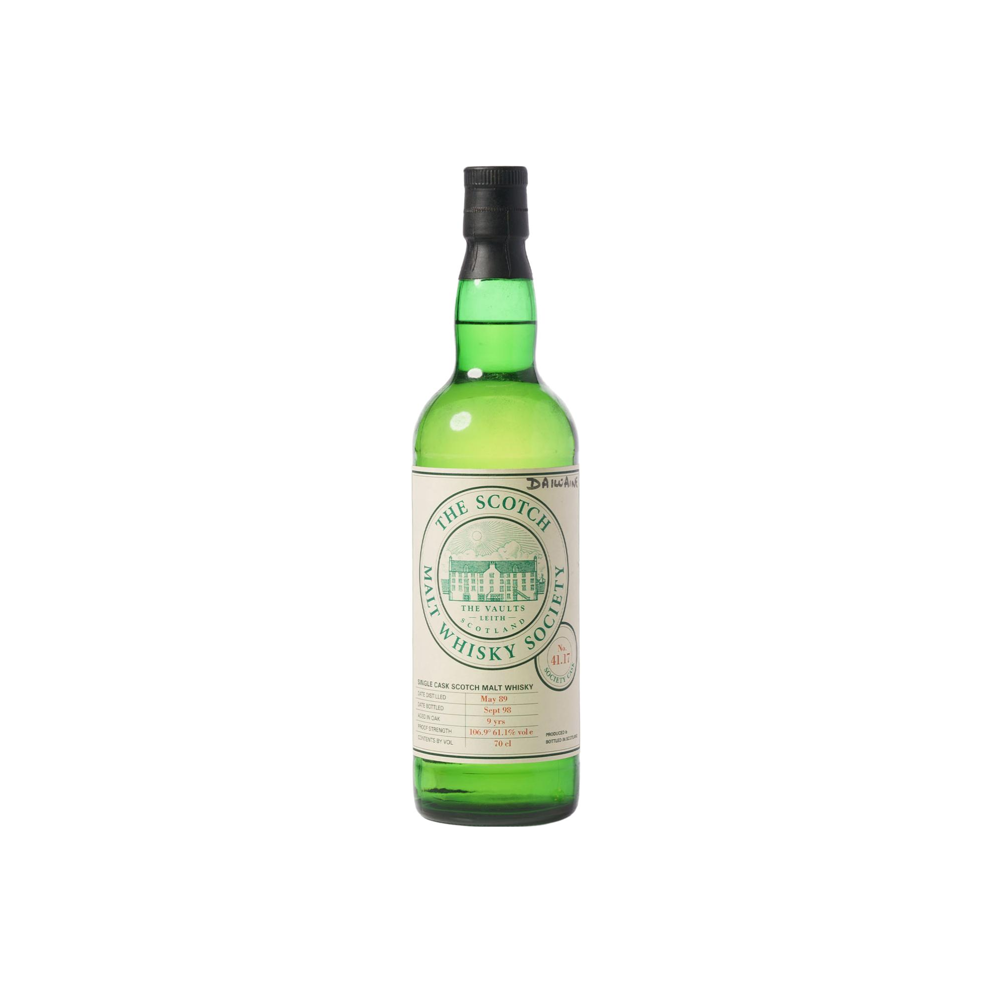 The Scotch Malt Whisky Society 1989 9 Years Single Malt Whisky