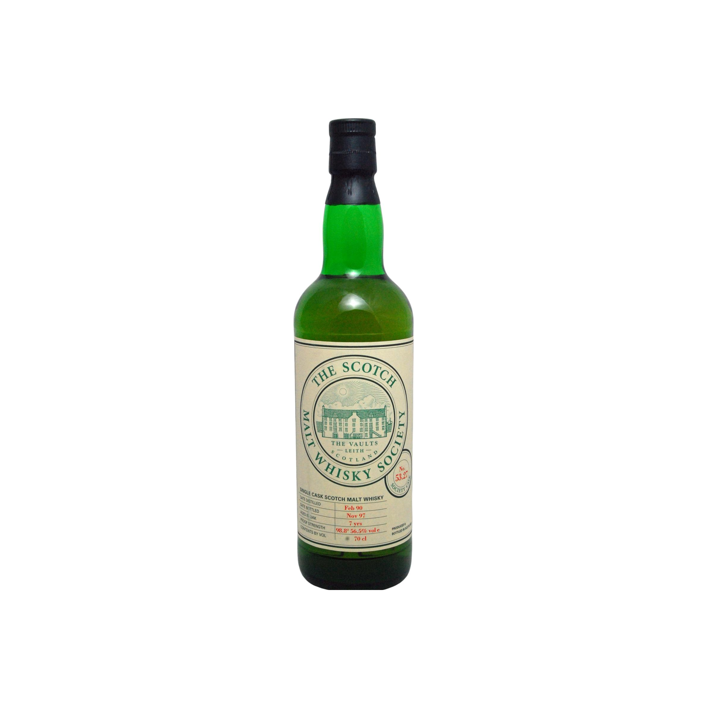 The Scotch Malt Whisky Society 1990 7 Years Single Malt Whisky