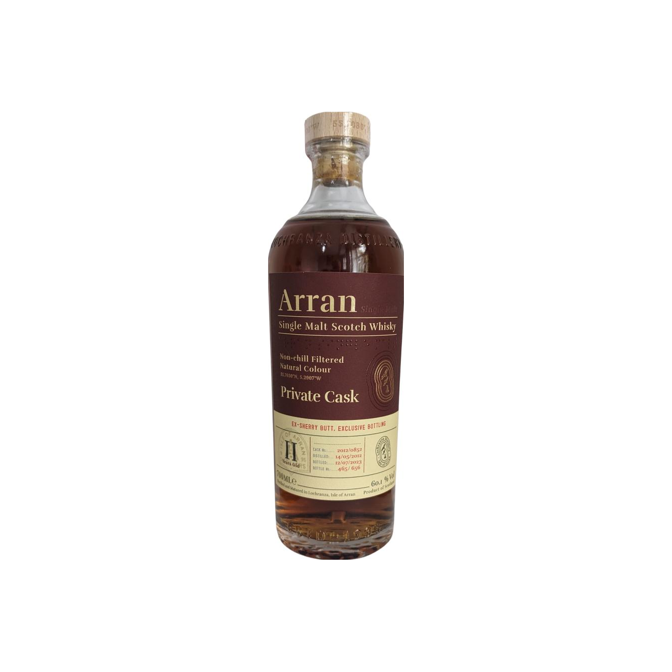 Arran Private Cask 11 Years Single Malt Whisky