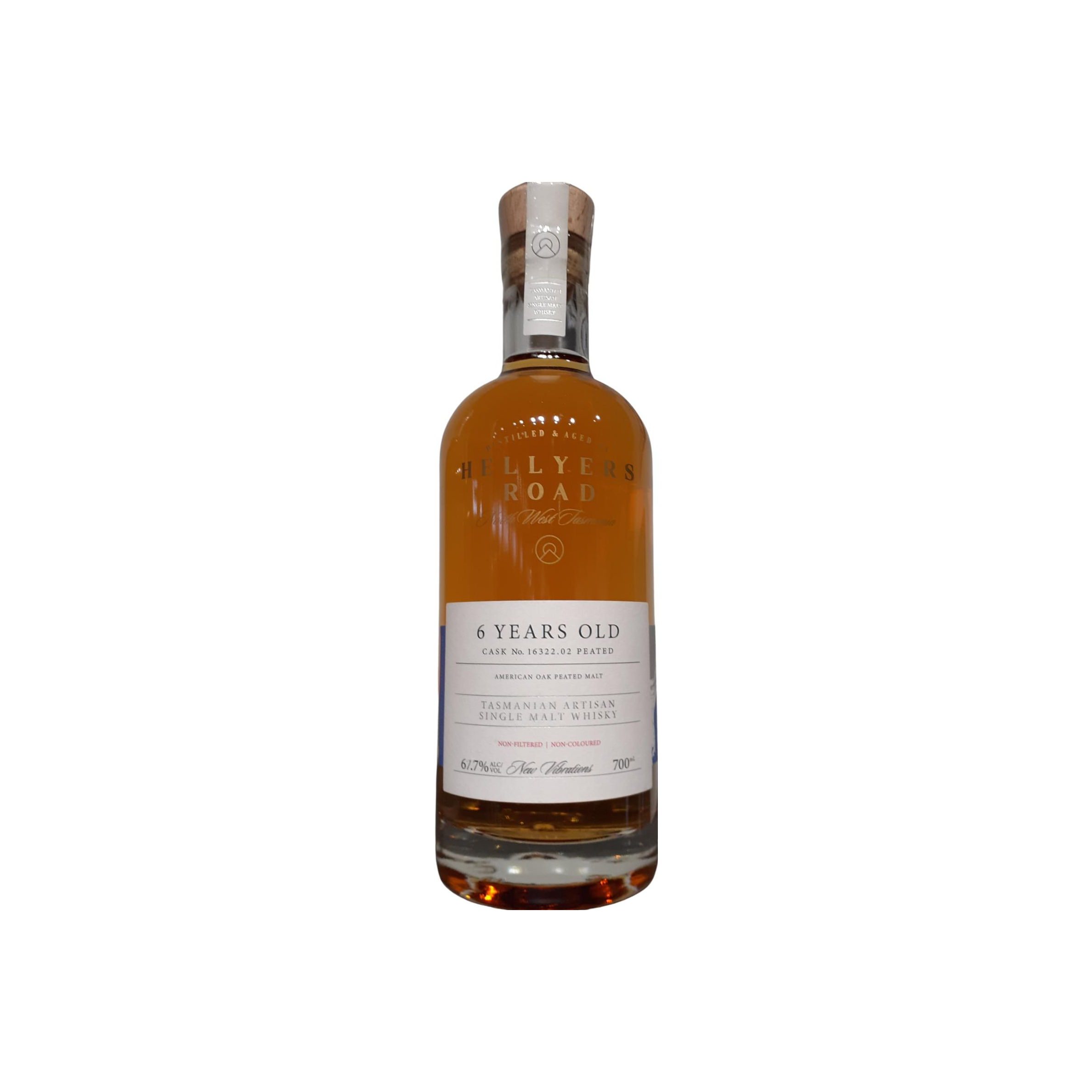 Hellyers Road 2016 6 Years Single Malt Whisky