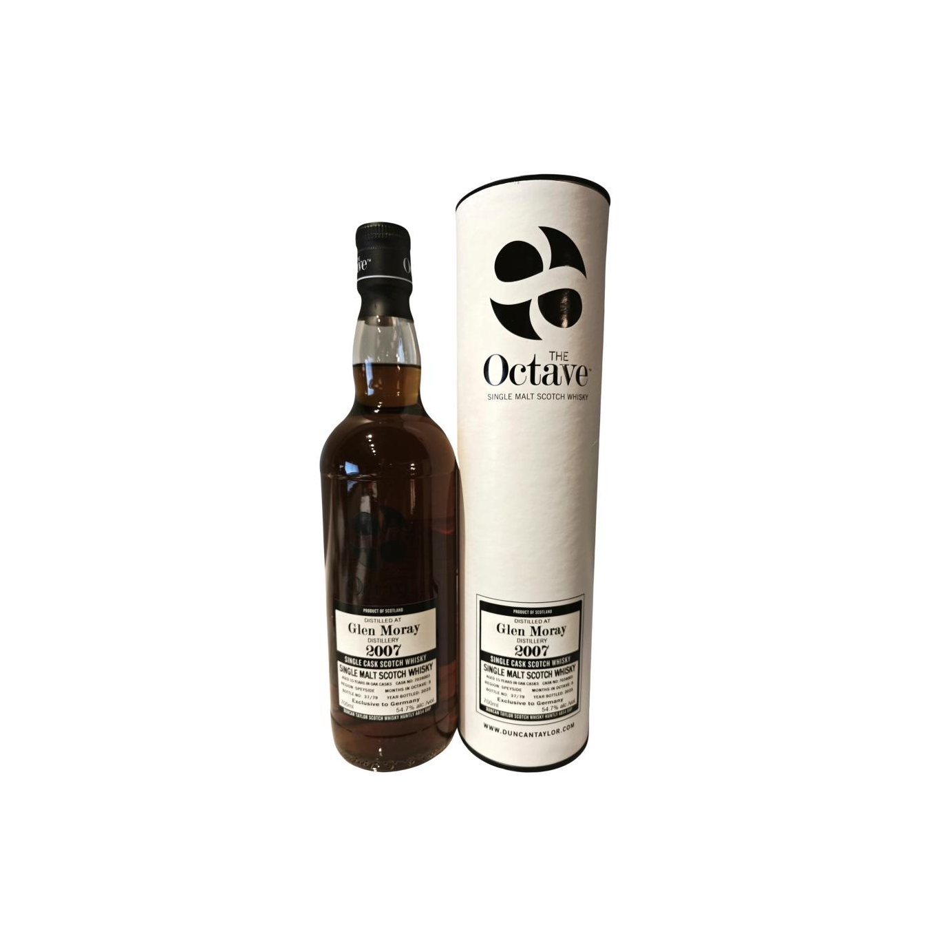 Glen Moray The Octave 2007 15 Years Single Malt Whisky 2