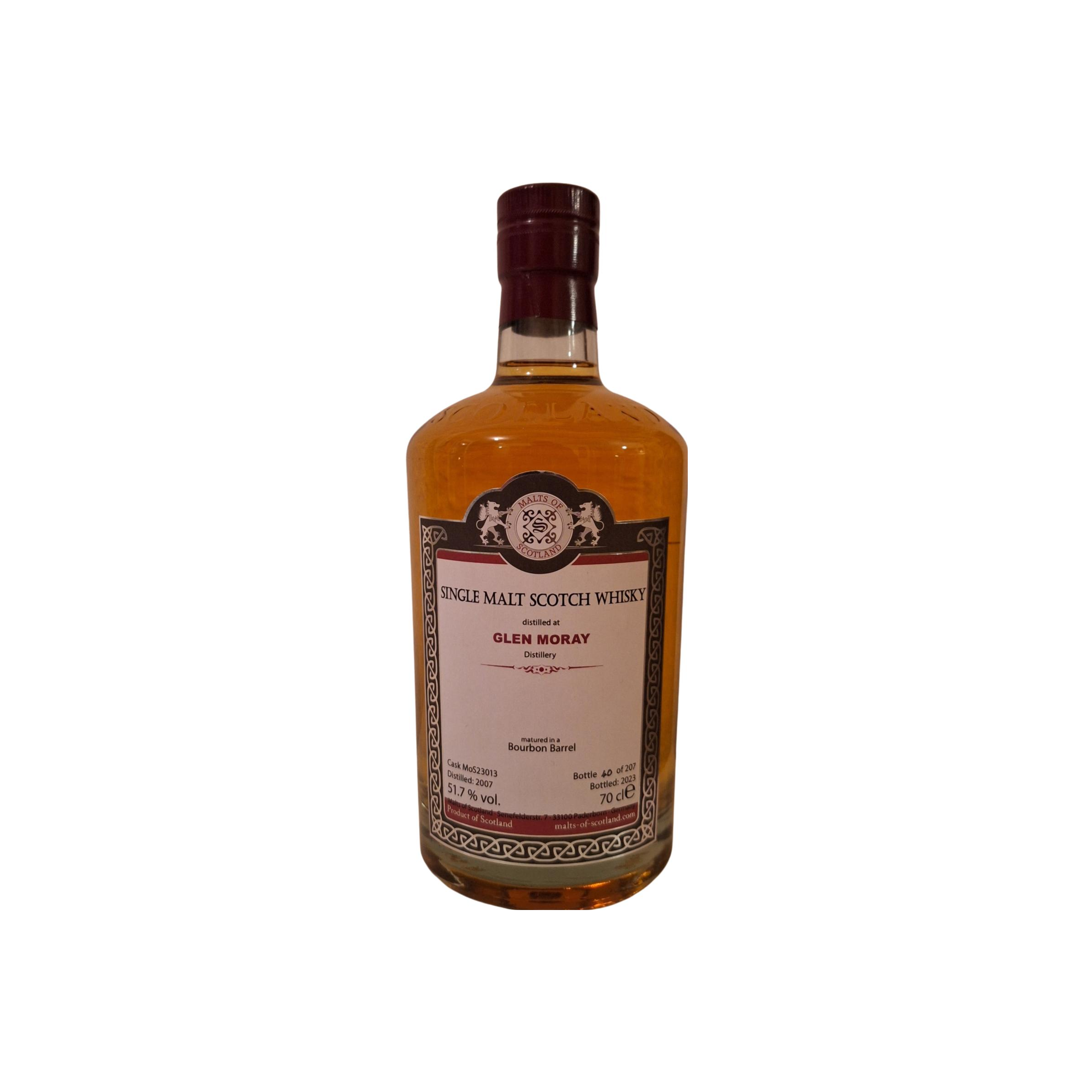 Glen Moray 2007 Single Malt Whisky