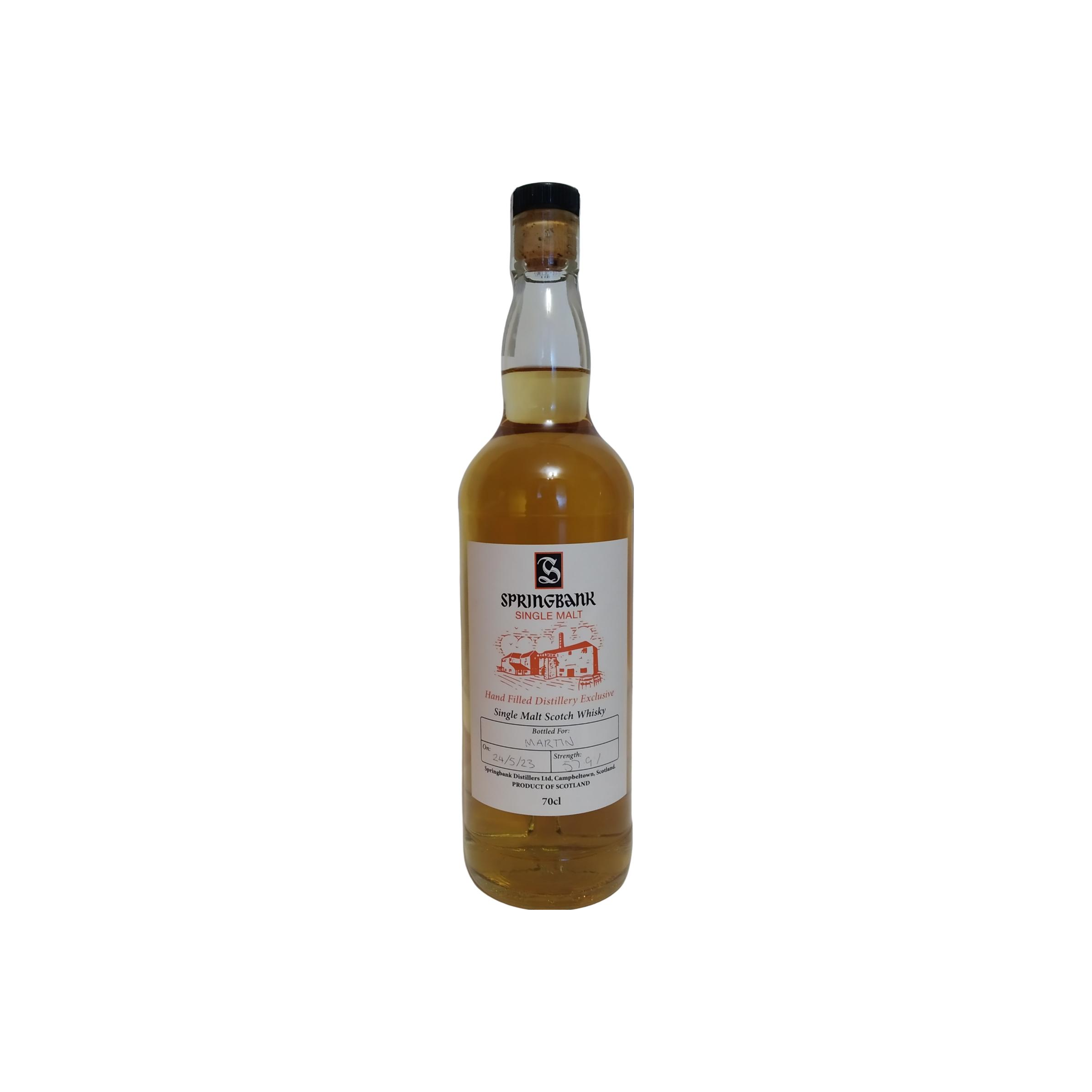 Springbank Single Malt Whisky